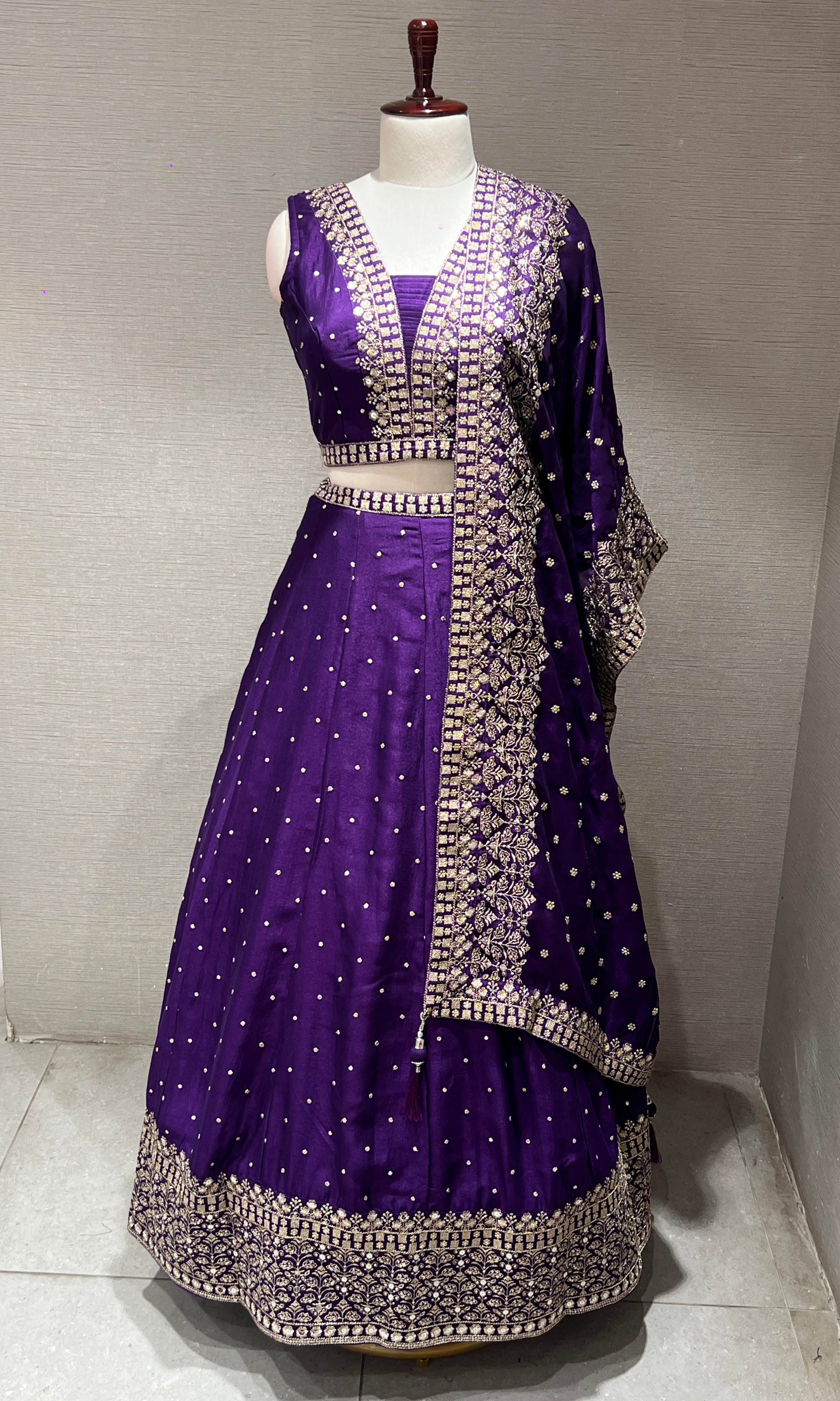 Purple Lehenga