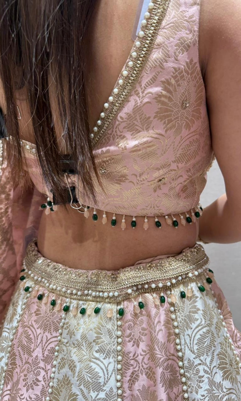 Baby pink Lehenga