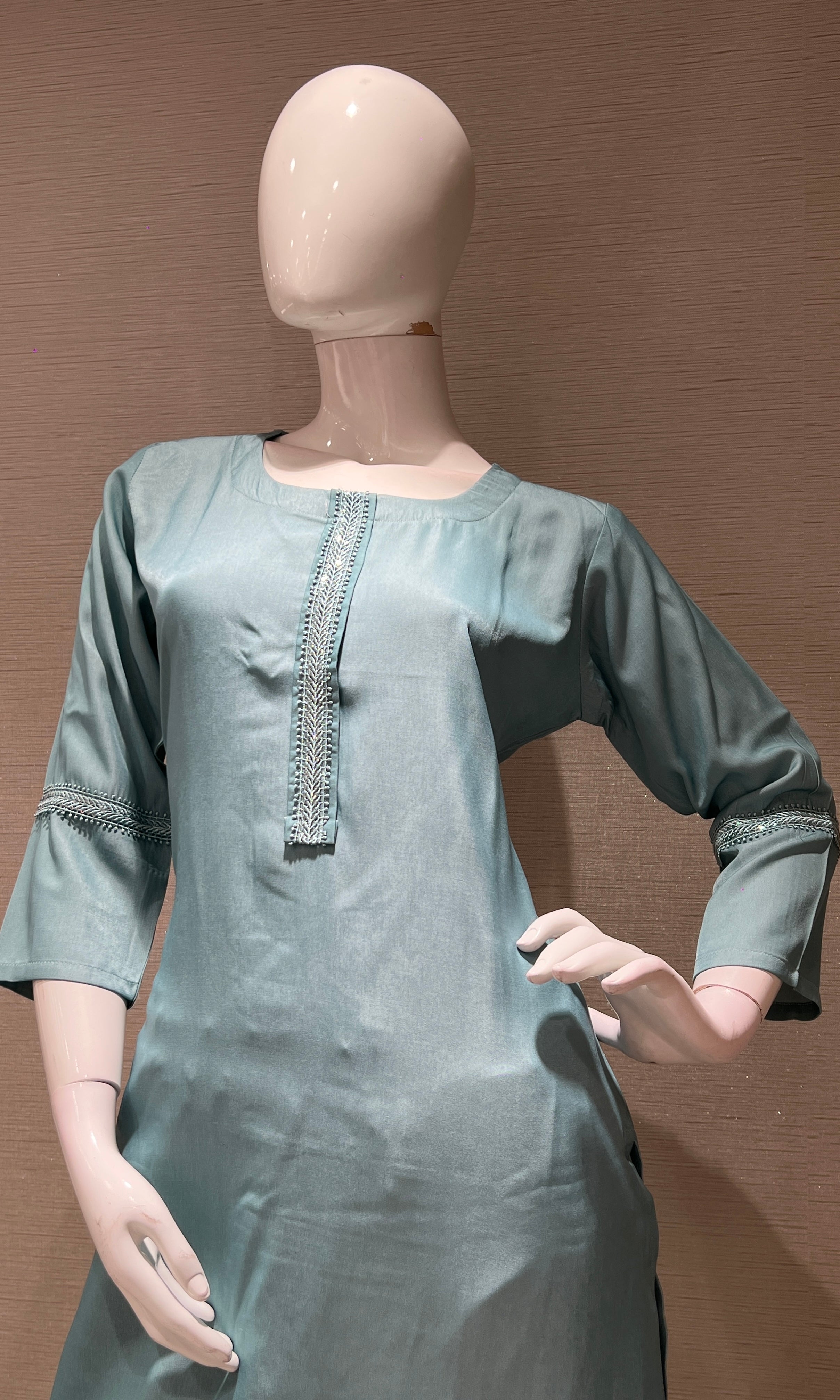 Blue KURTI TOP