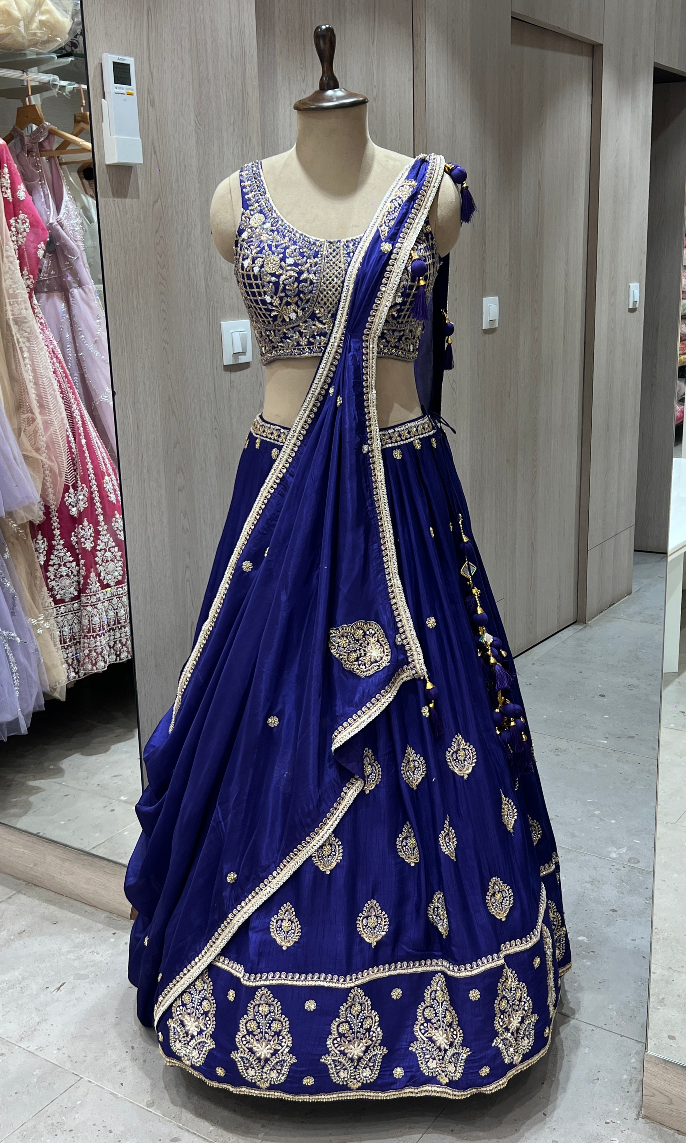 Purple Lehenga