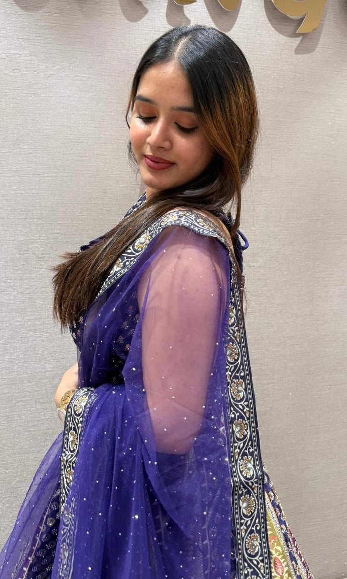 Purple Lehenga
