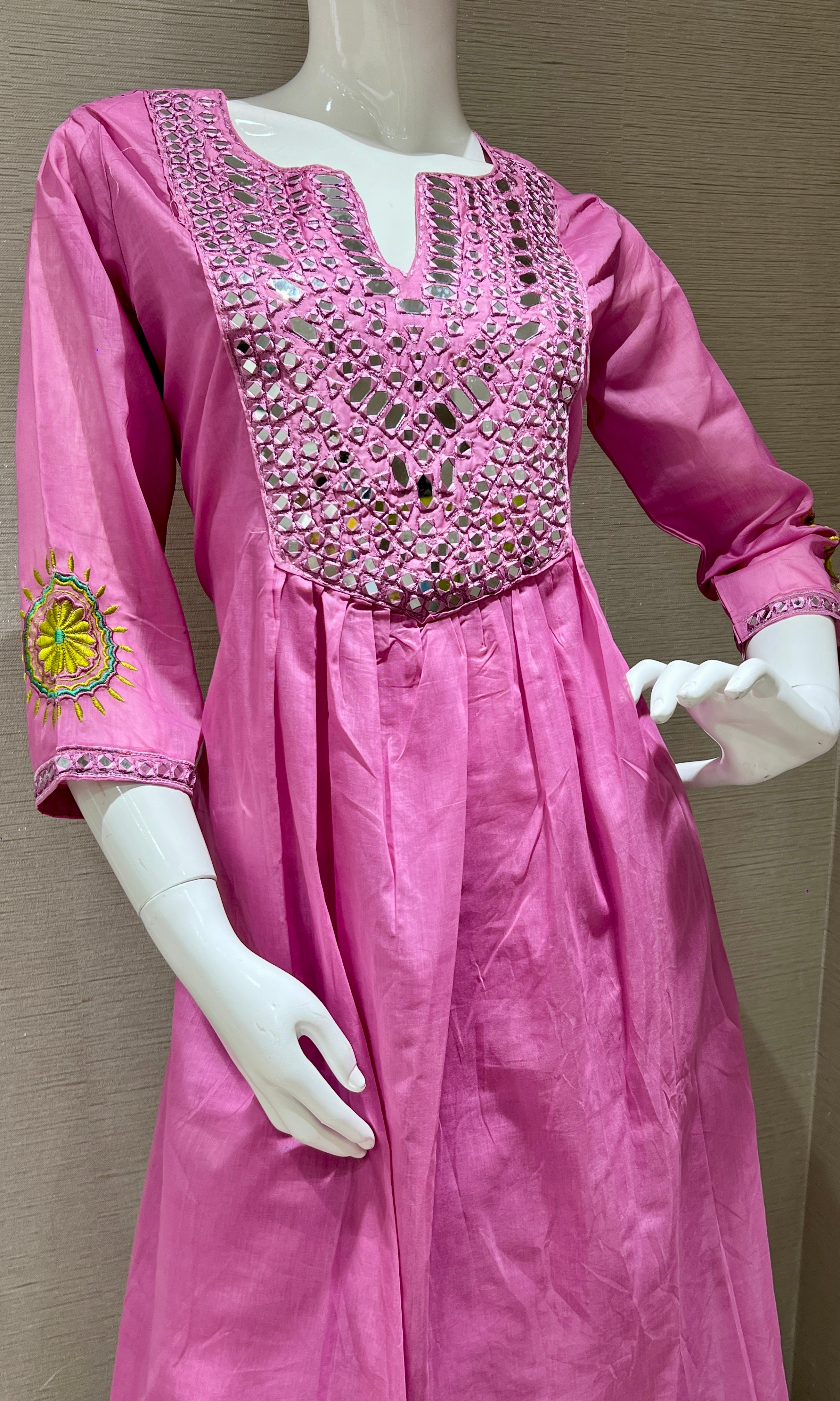 Lilac Anarkali