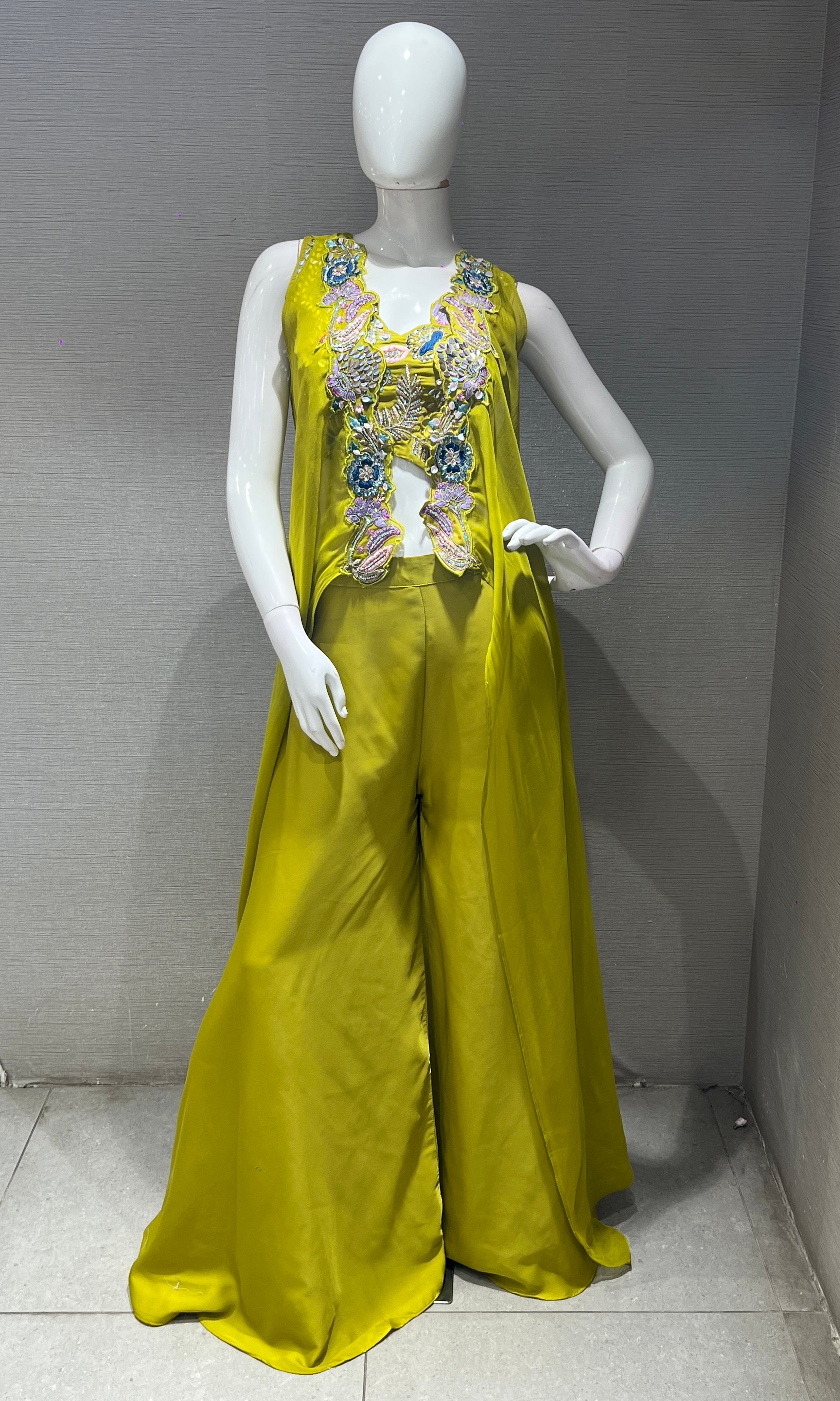 Liril FLOWER 3D CUT palazzo SET