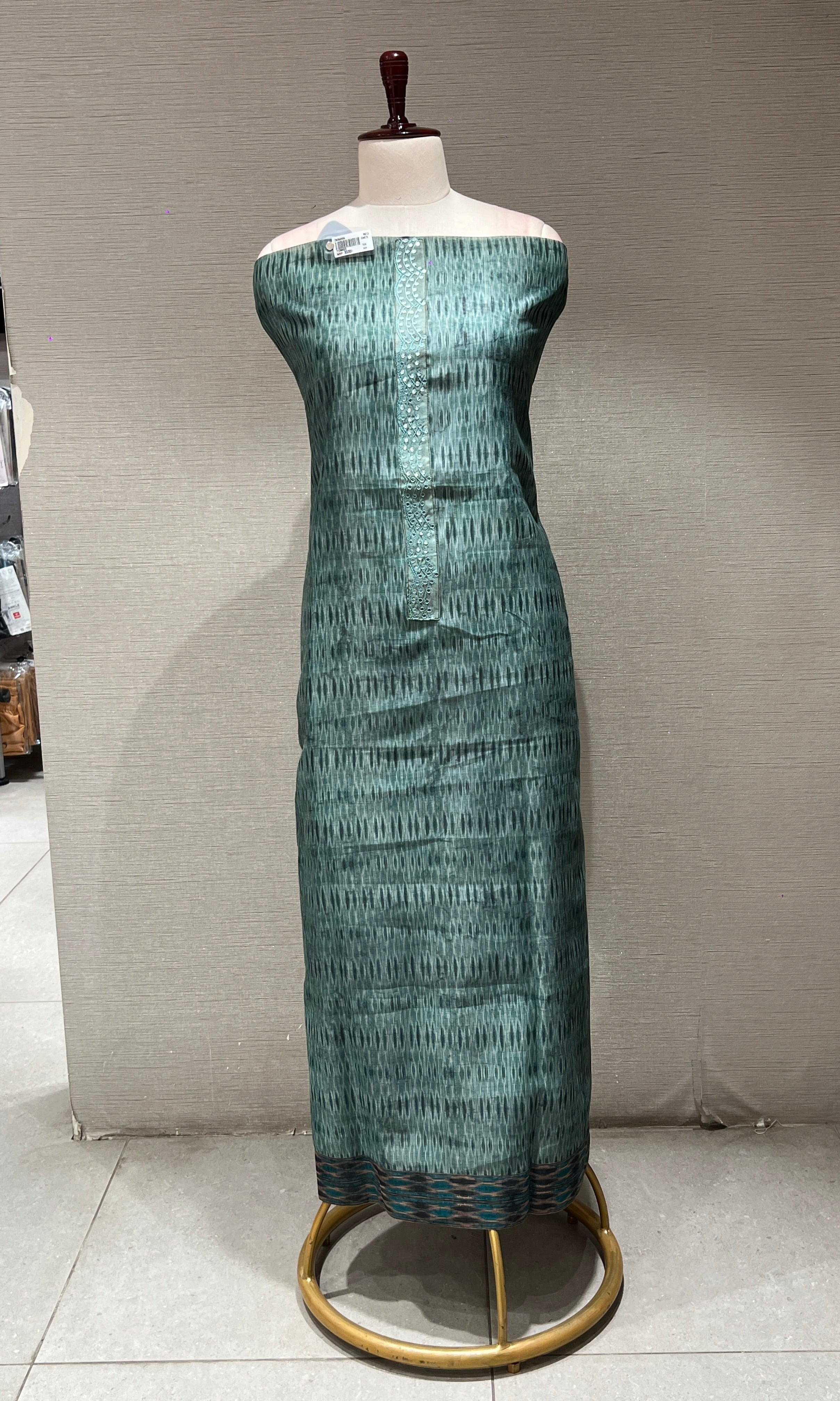 SEA GREEN DRESS MATERIAL