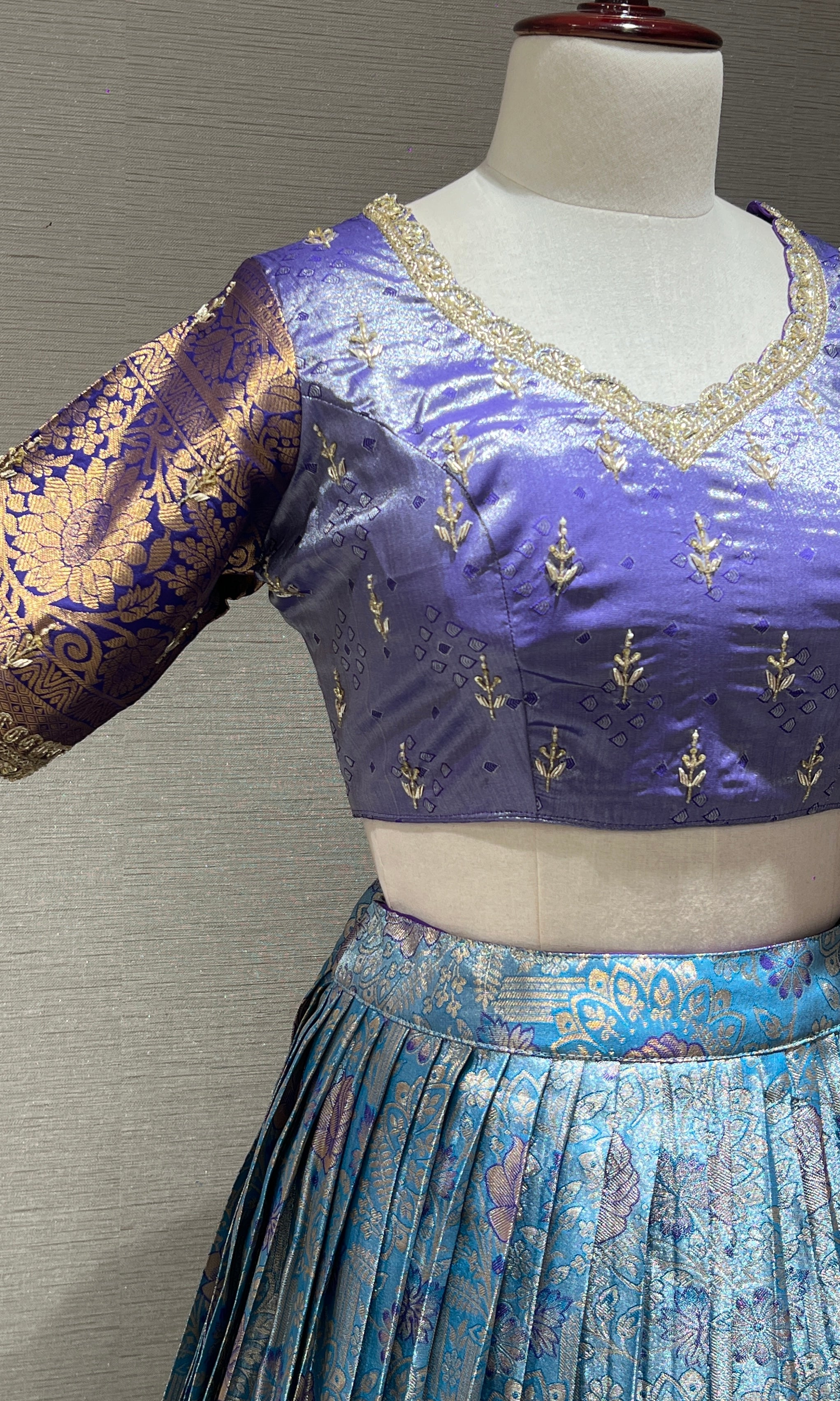 Blue Lehenga