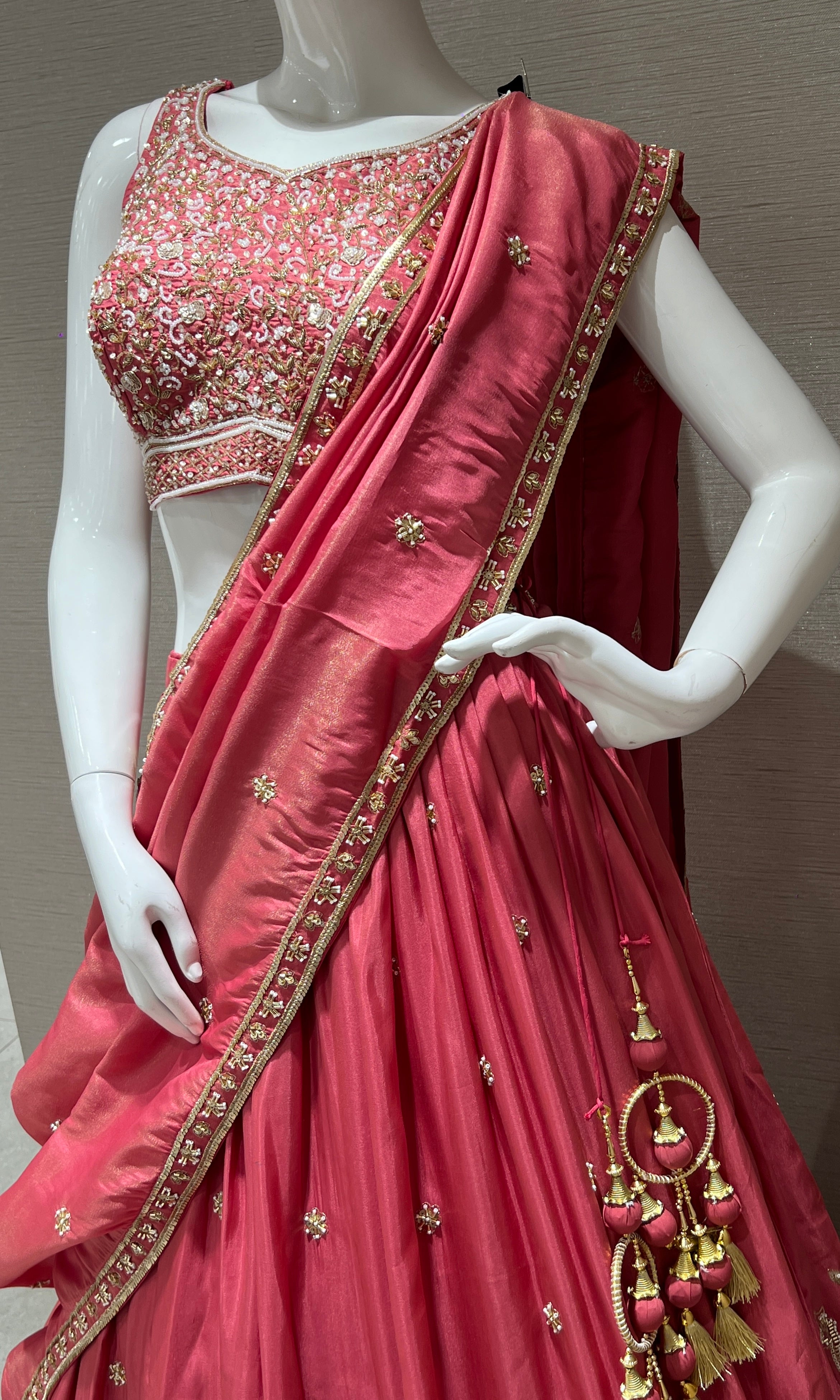 Pink Lehenga