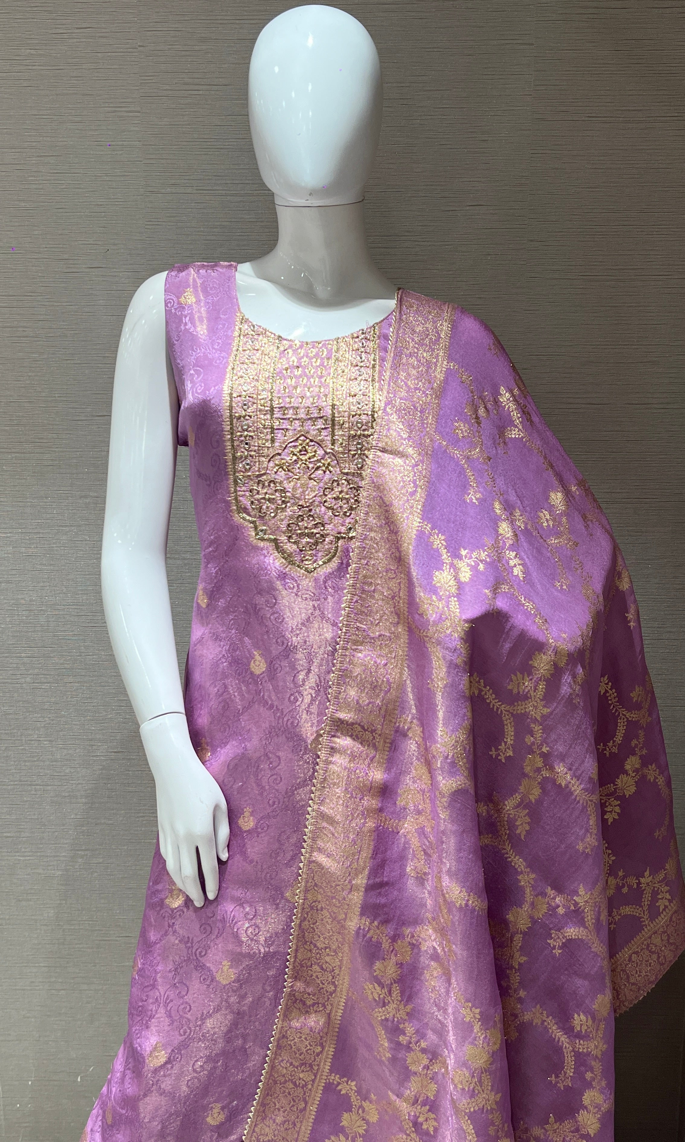 Light purple kurta set