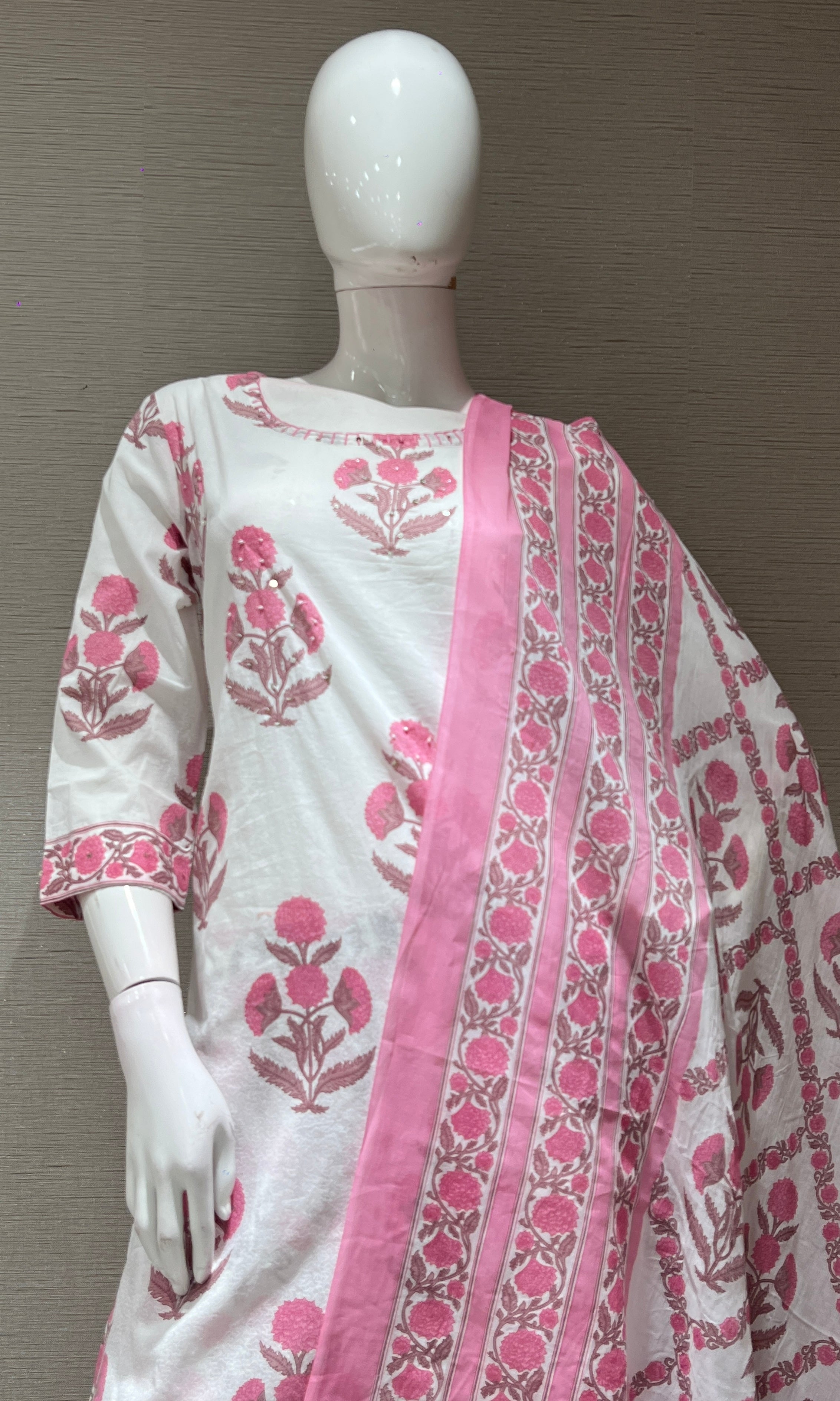 ROSE Pink kurta set