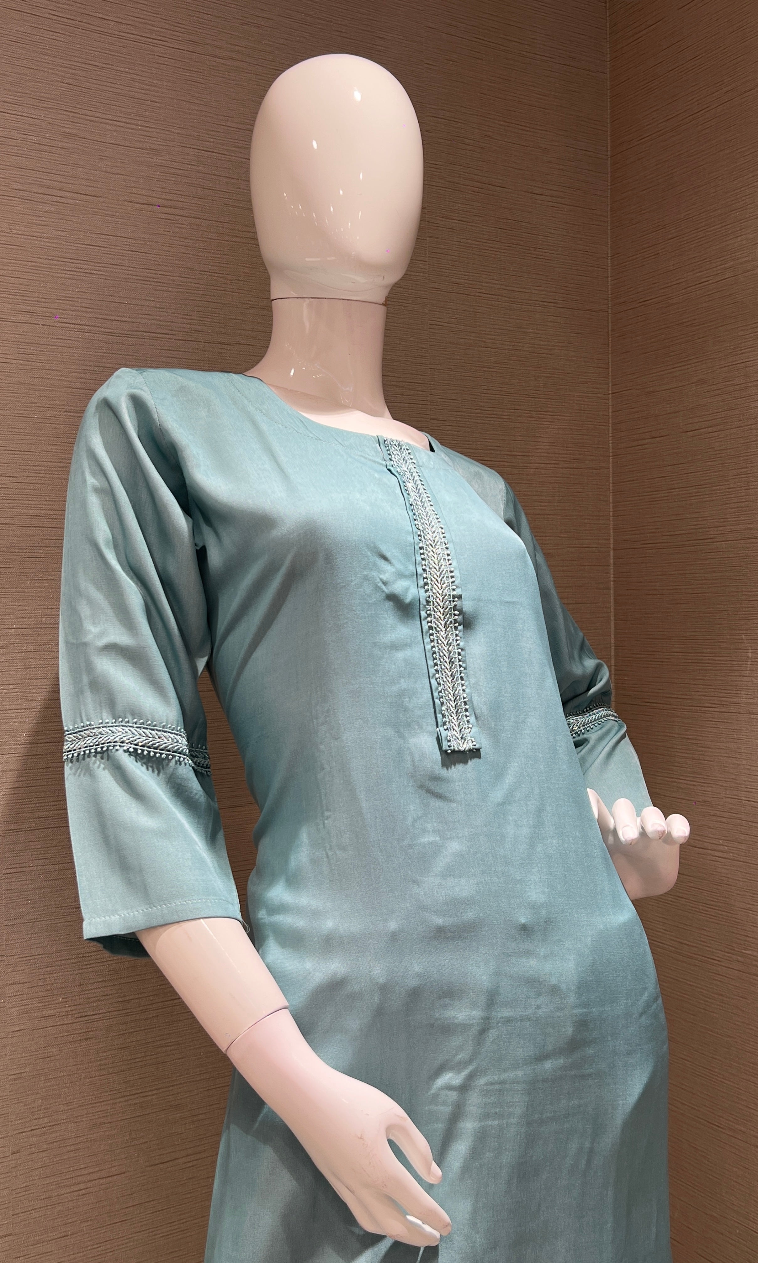 Blue KURTI TOP