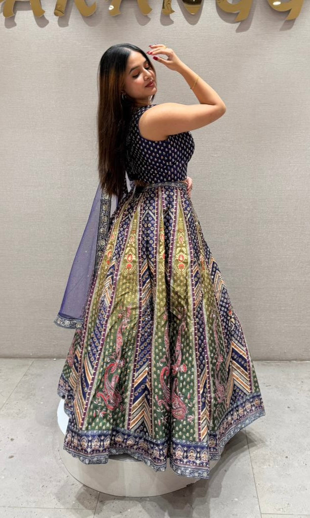 Purple Lehenga