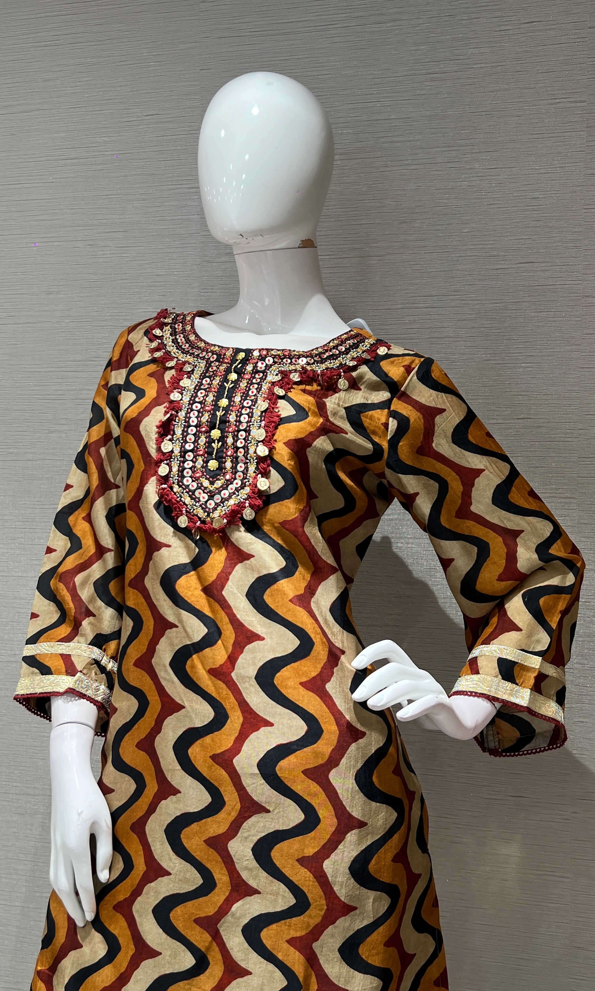 Multi PRINTED kurta set