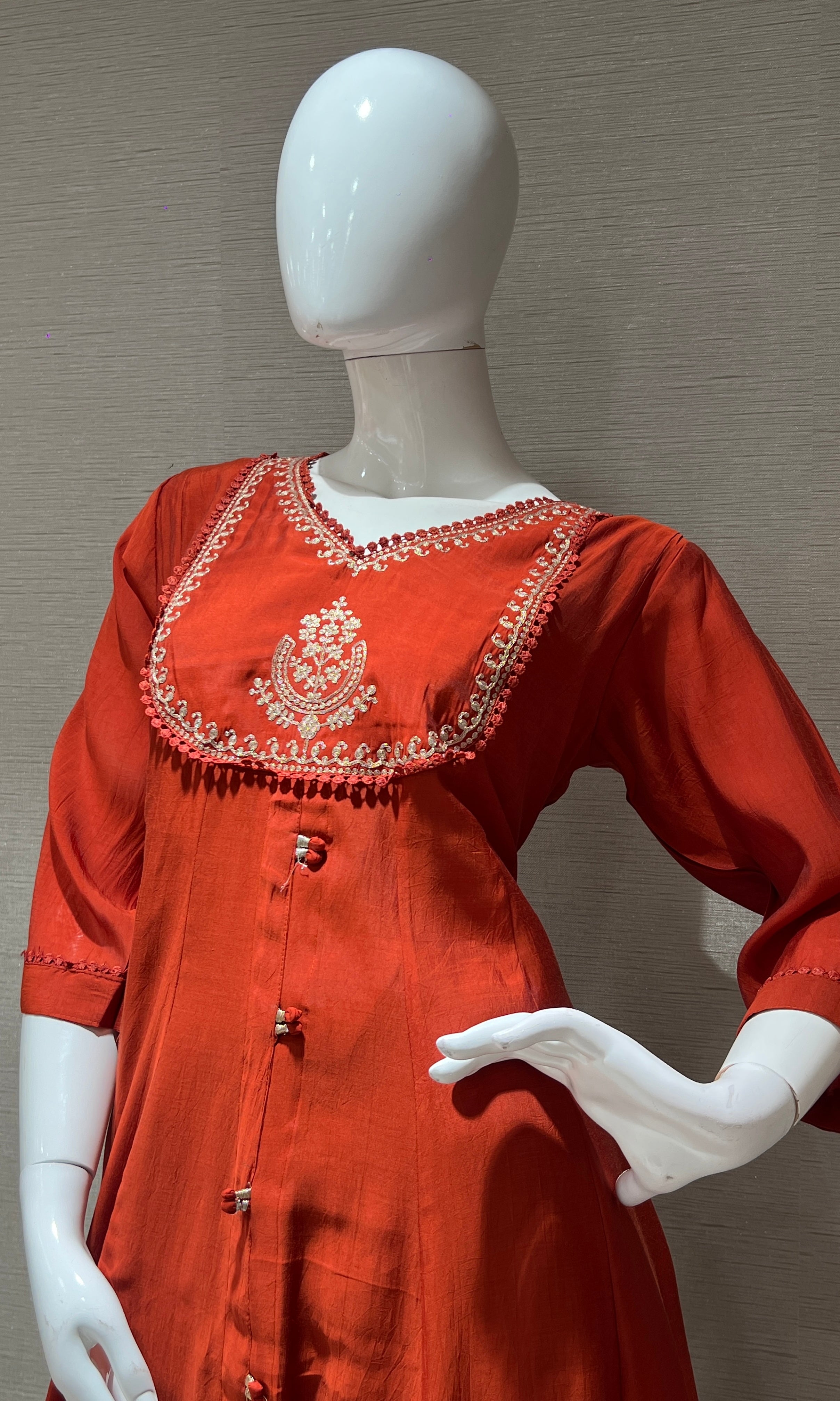 Brown kurta set