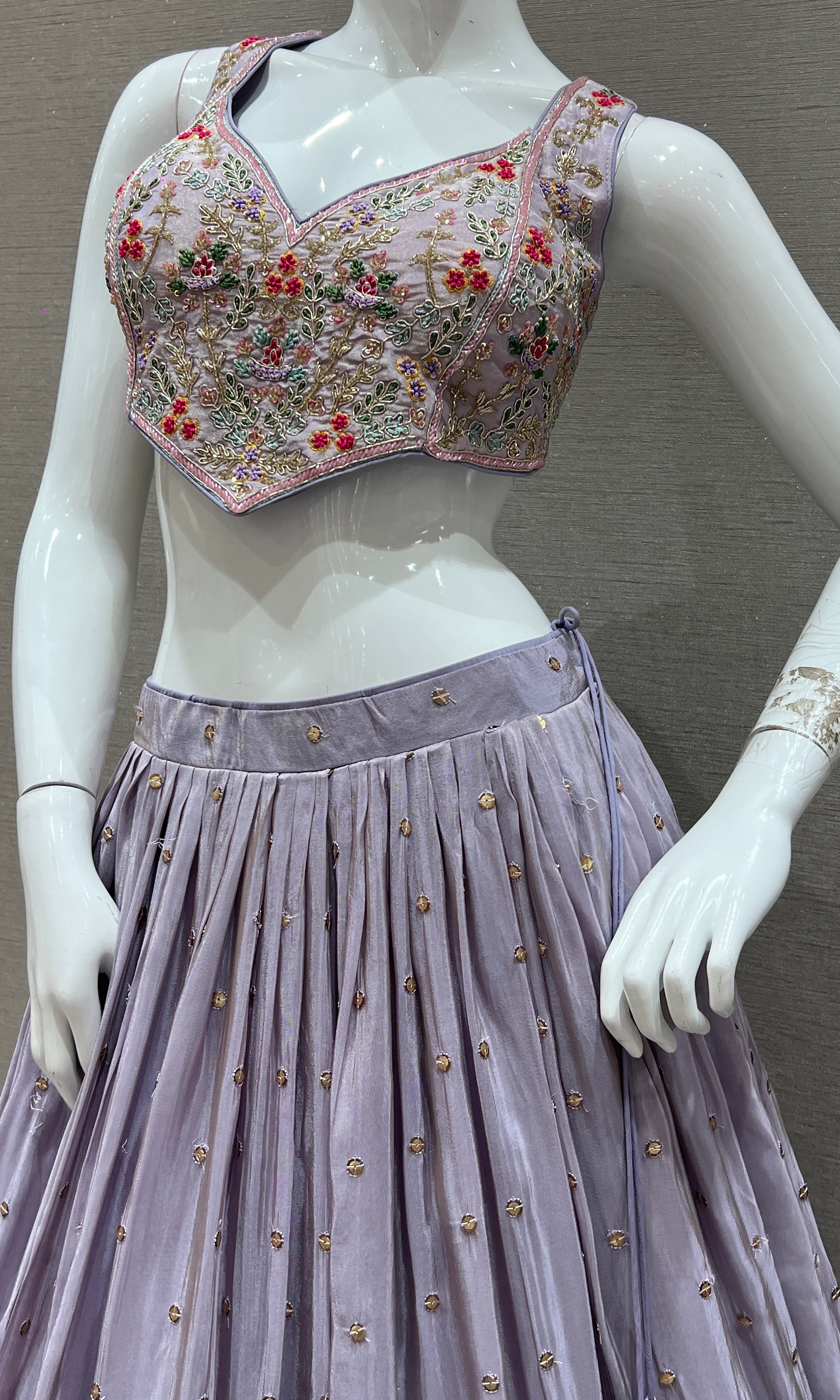 Light purple Lehenga