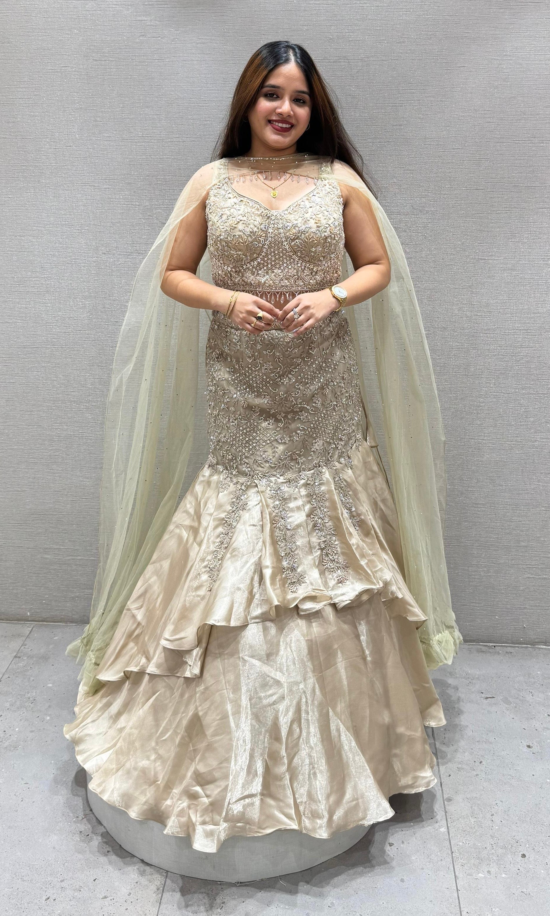 Gold Lehenga