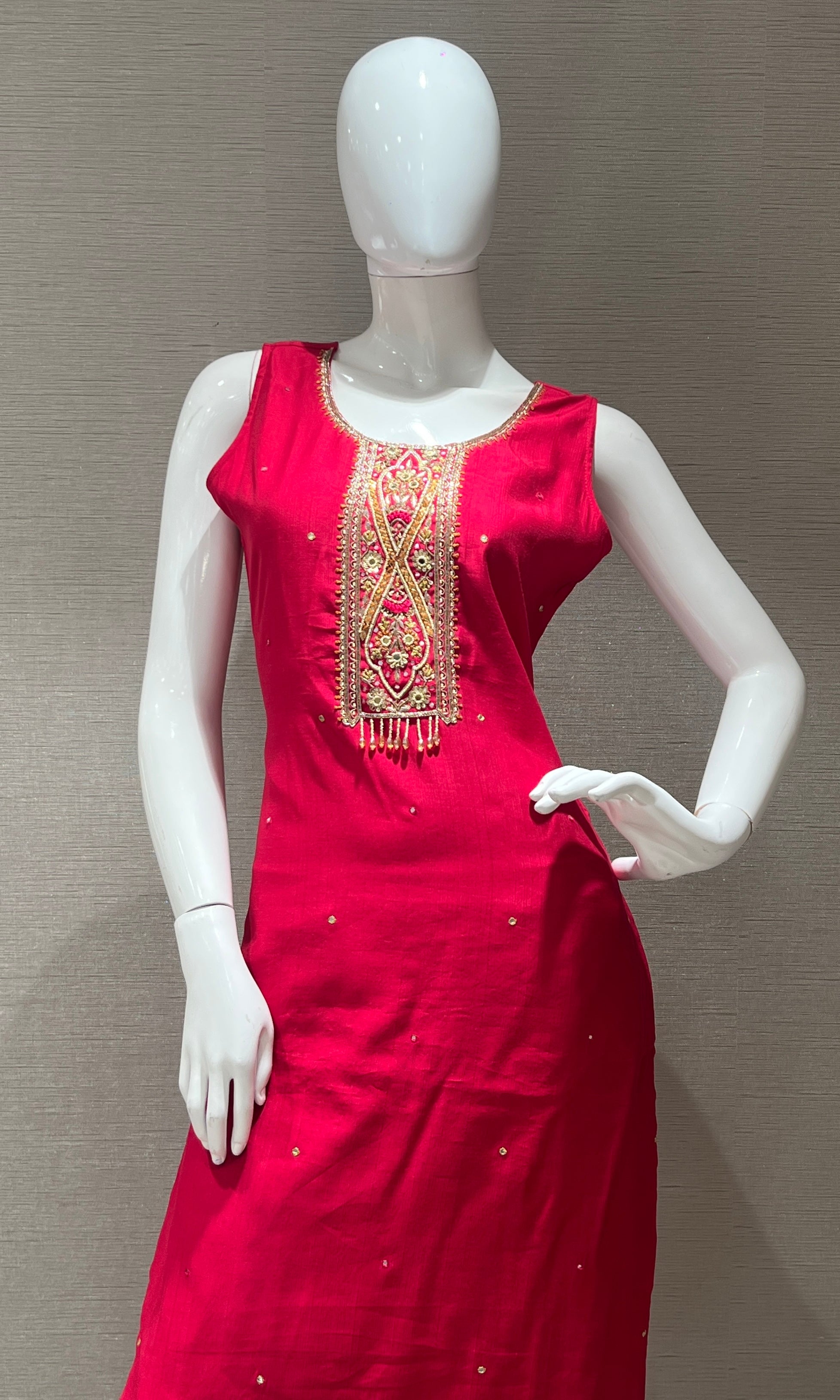 Pink kurta set