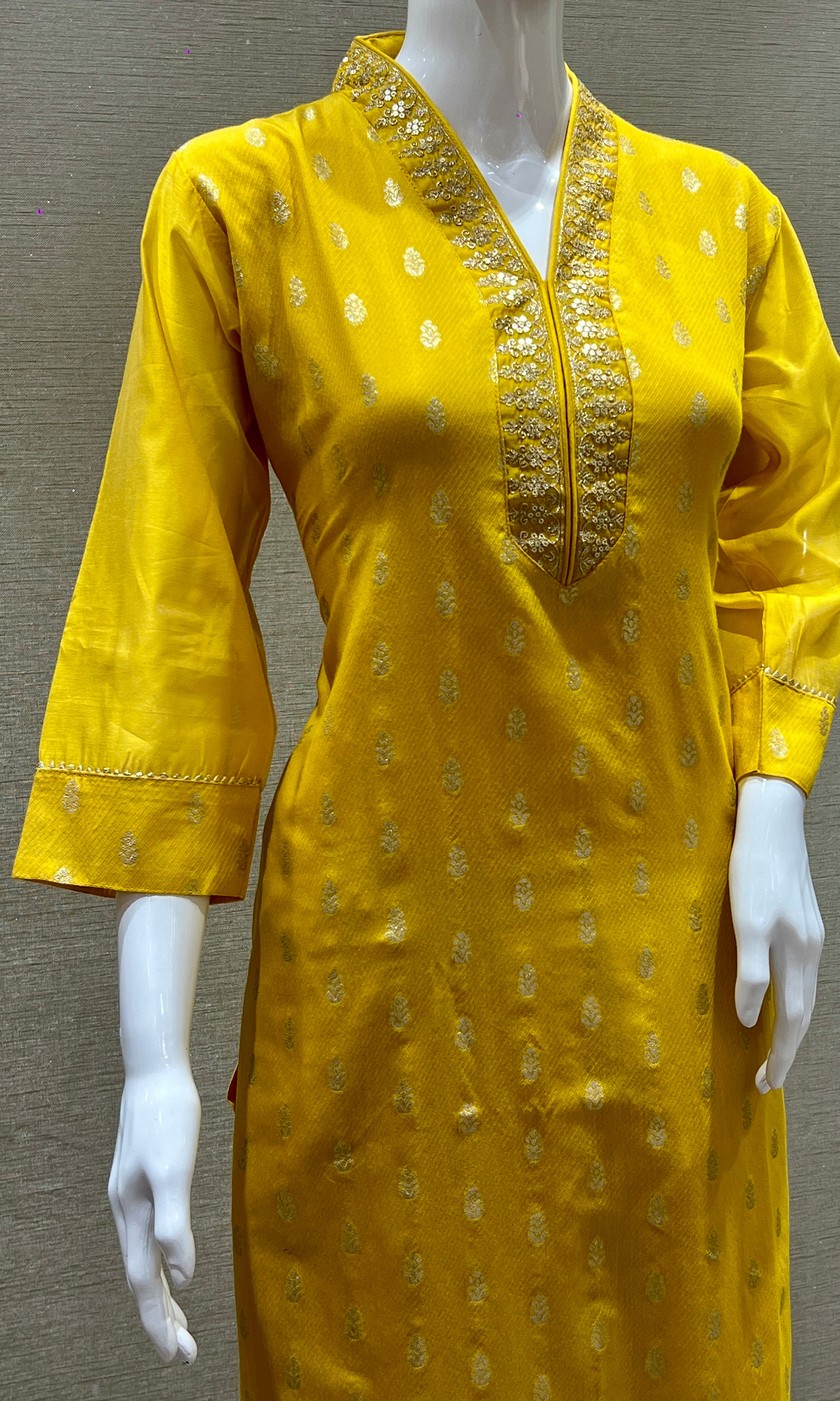 Yellow kurta set