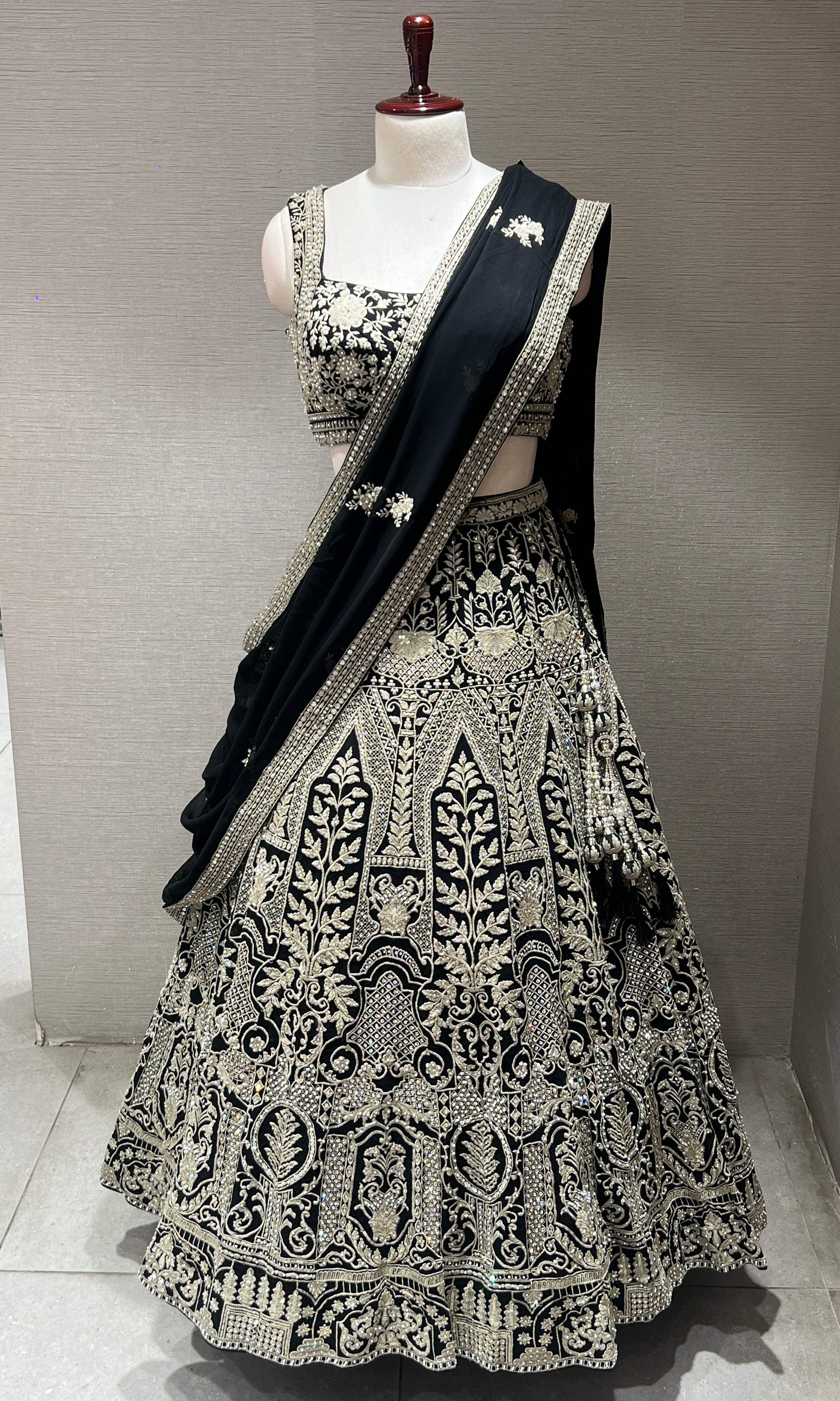 Black Lehenga