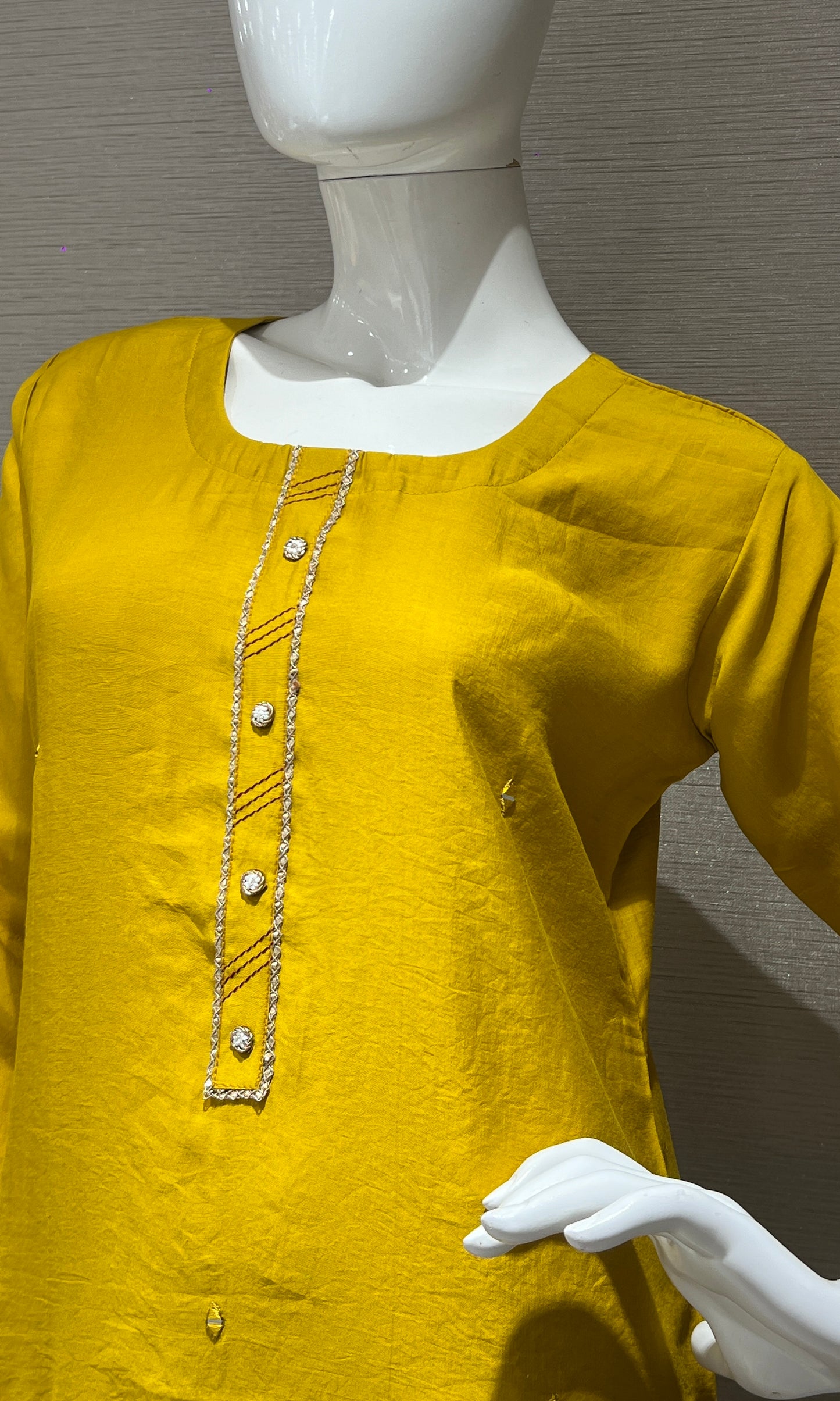 Yellow kurta set