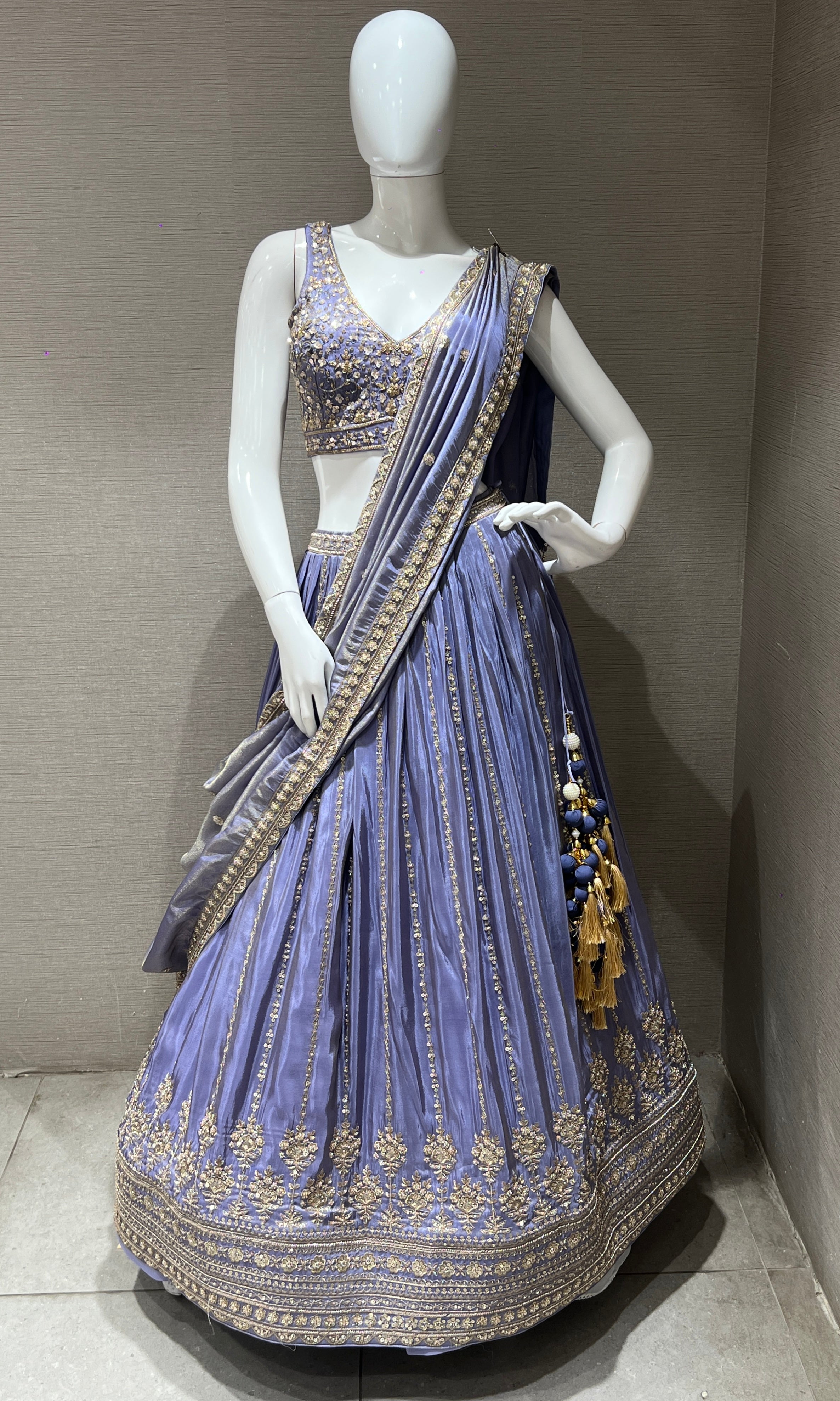 Light purple Lehenga