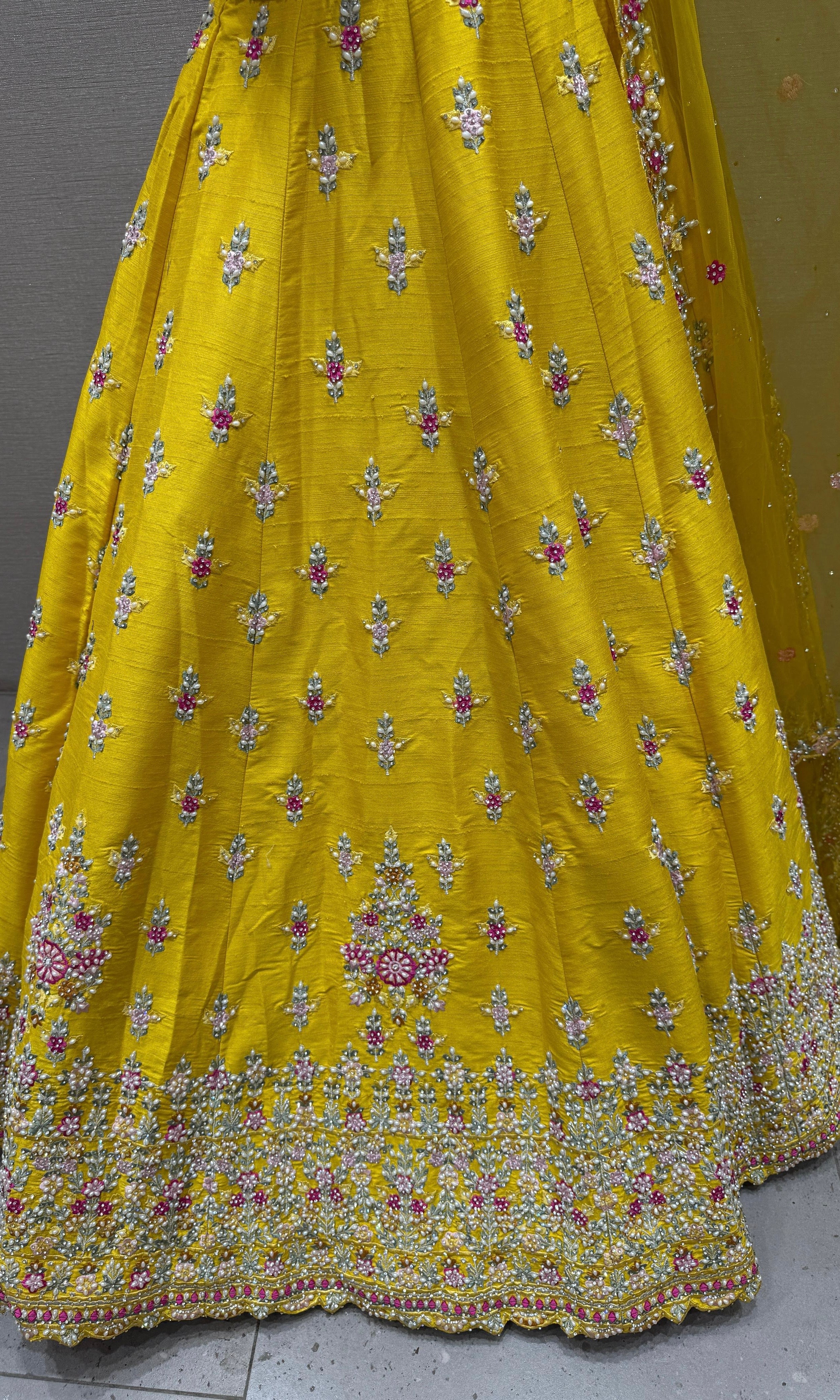 Yellow Lehenga