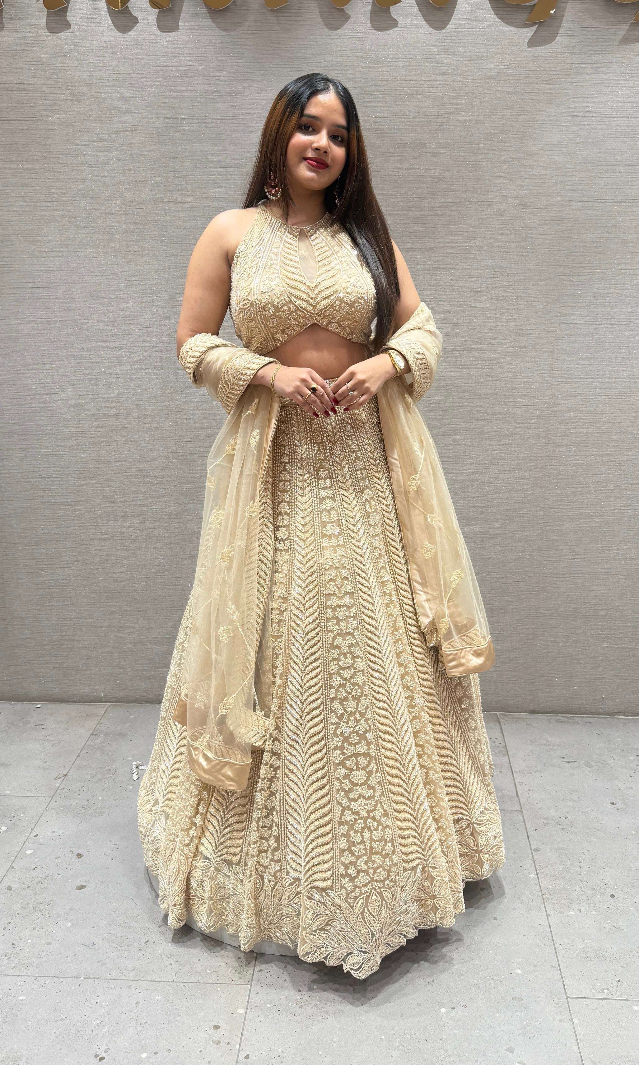 Gold Lehenga
