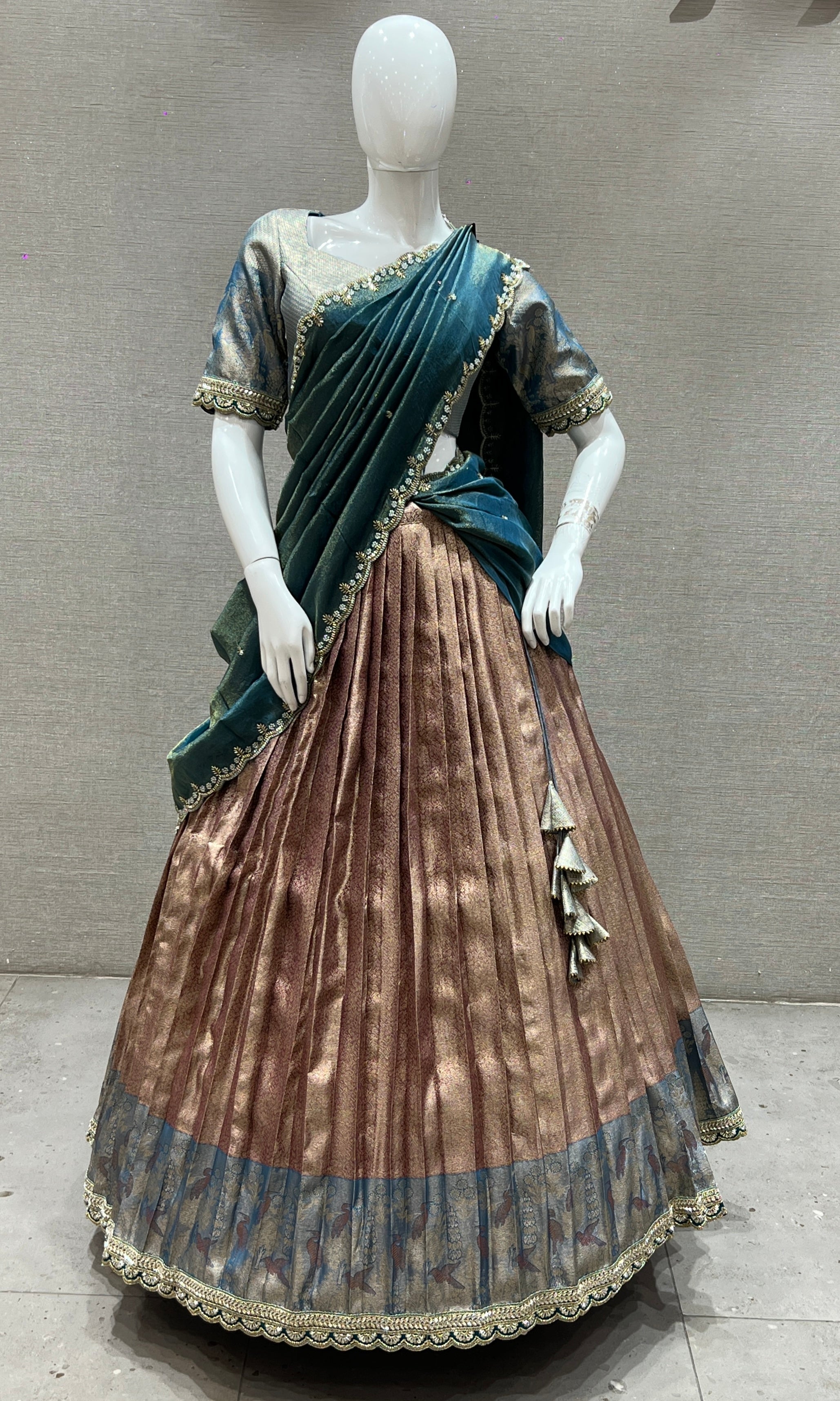 Copper Lehenga