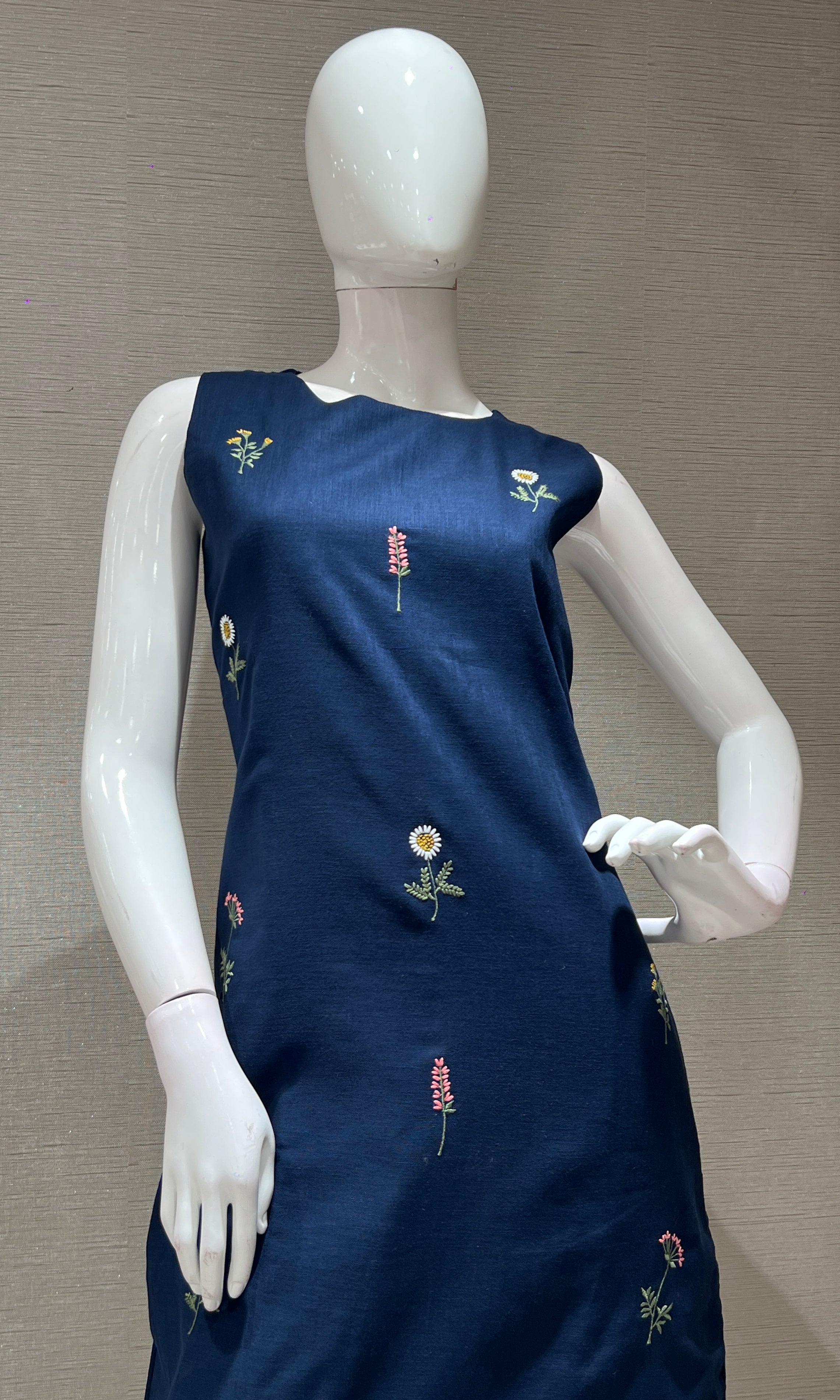 Navy blue DRESS