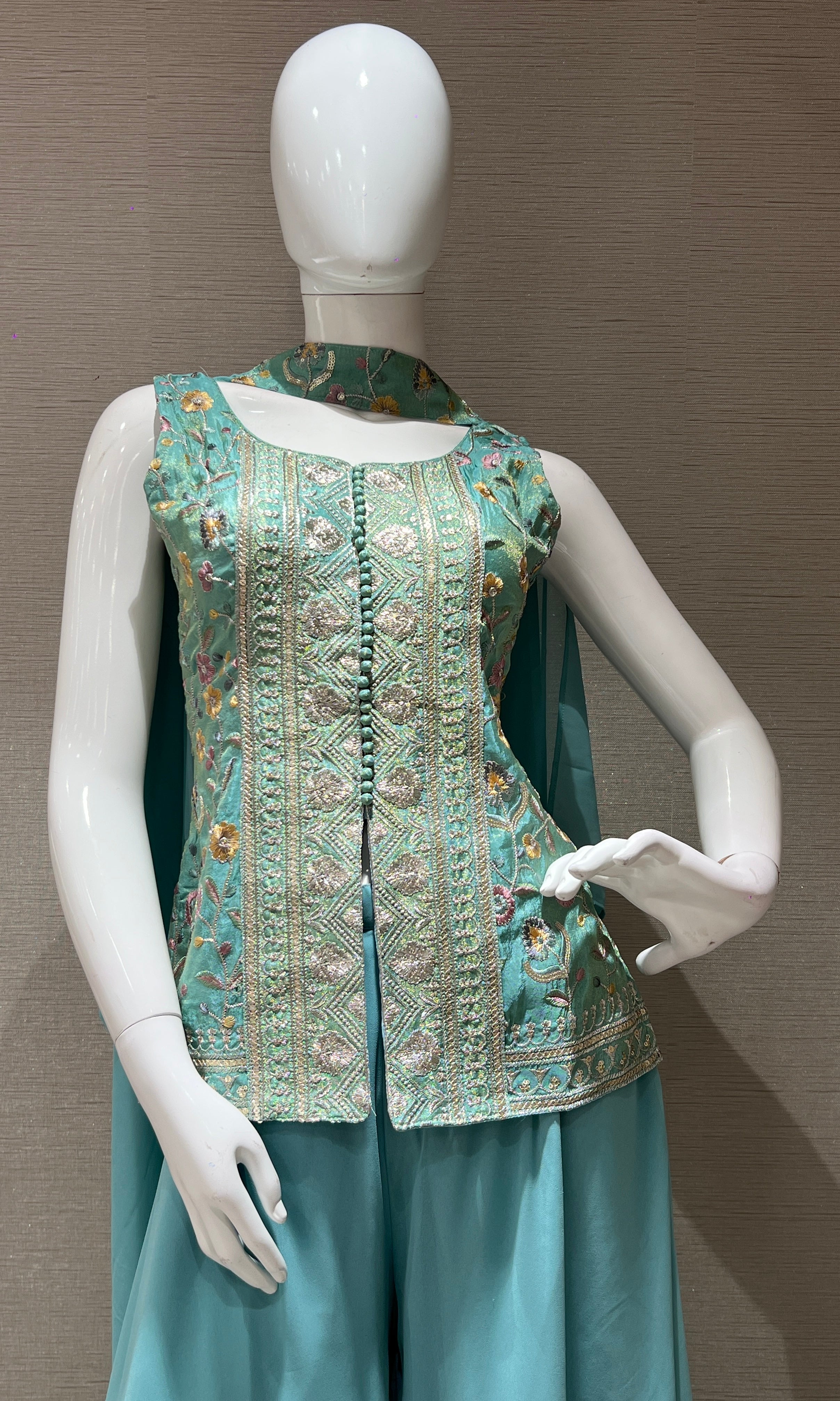 Light blue palazzo