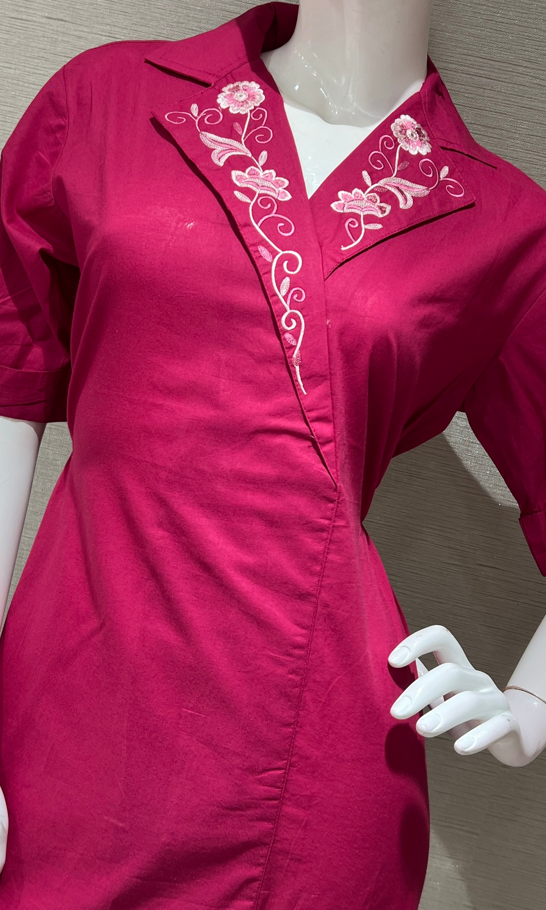 Wine ETHNIC SUMMER DRESS