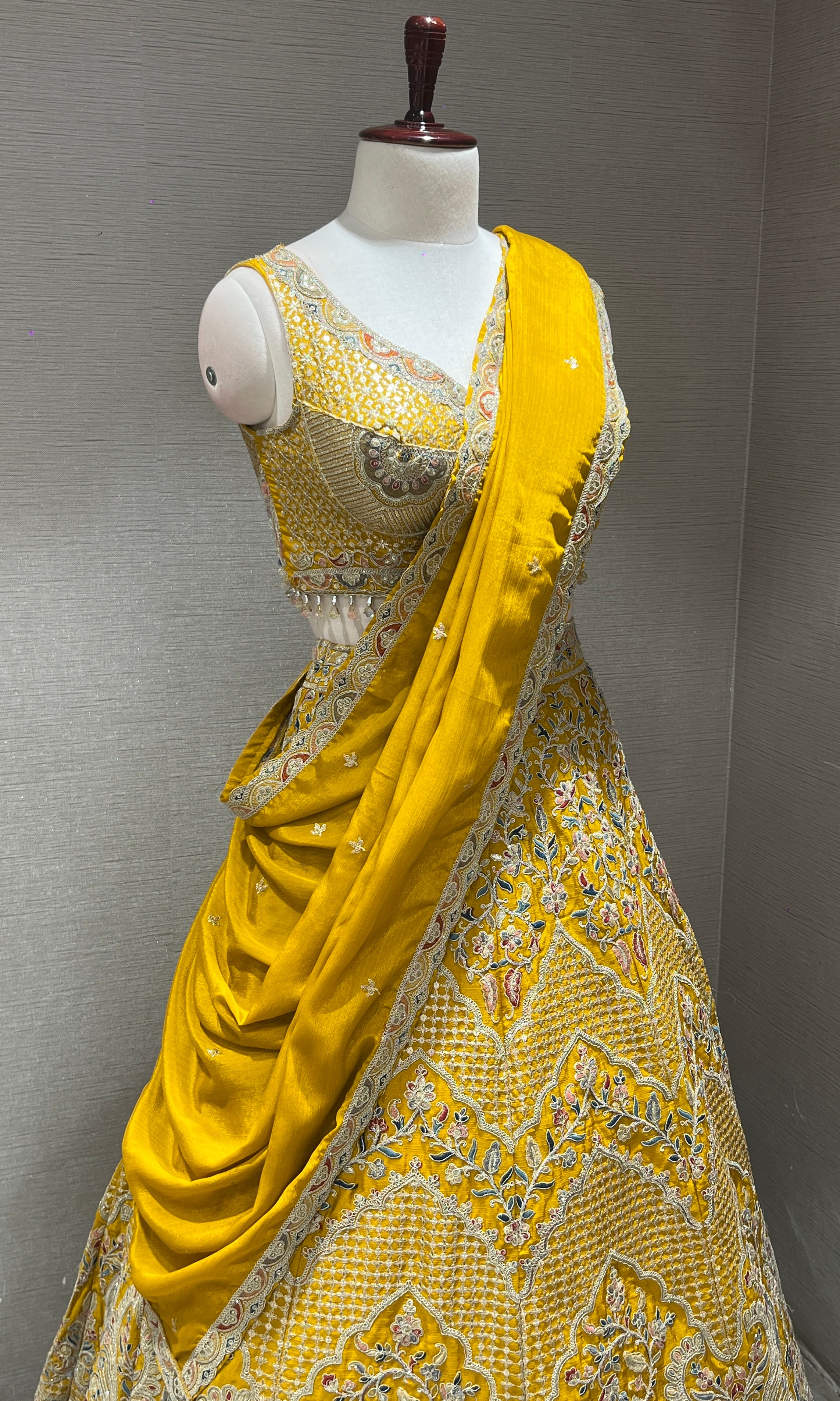 Yellow Lehenga