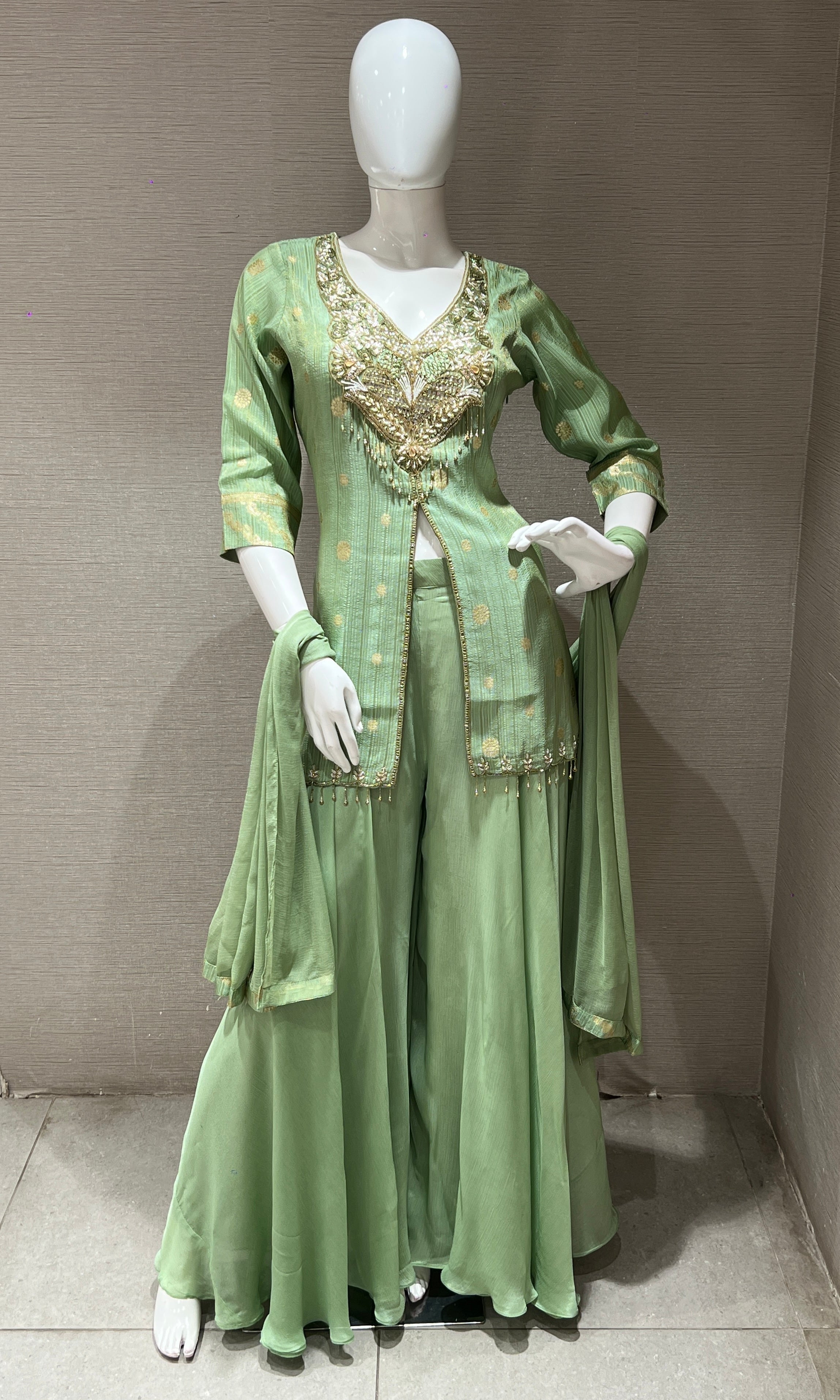 Pista green palazzo