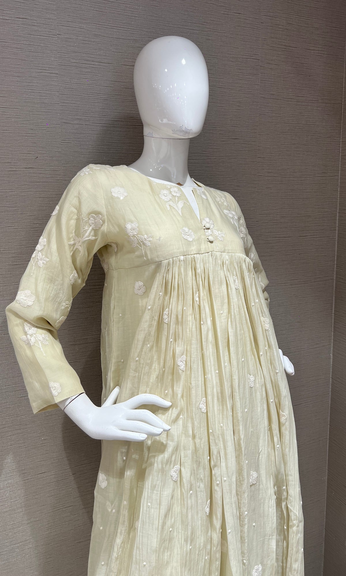Light Green Classic embroidery A line set