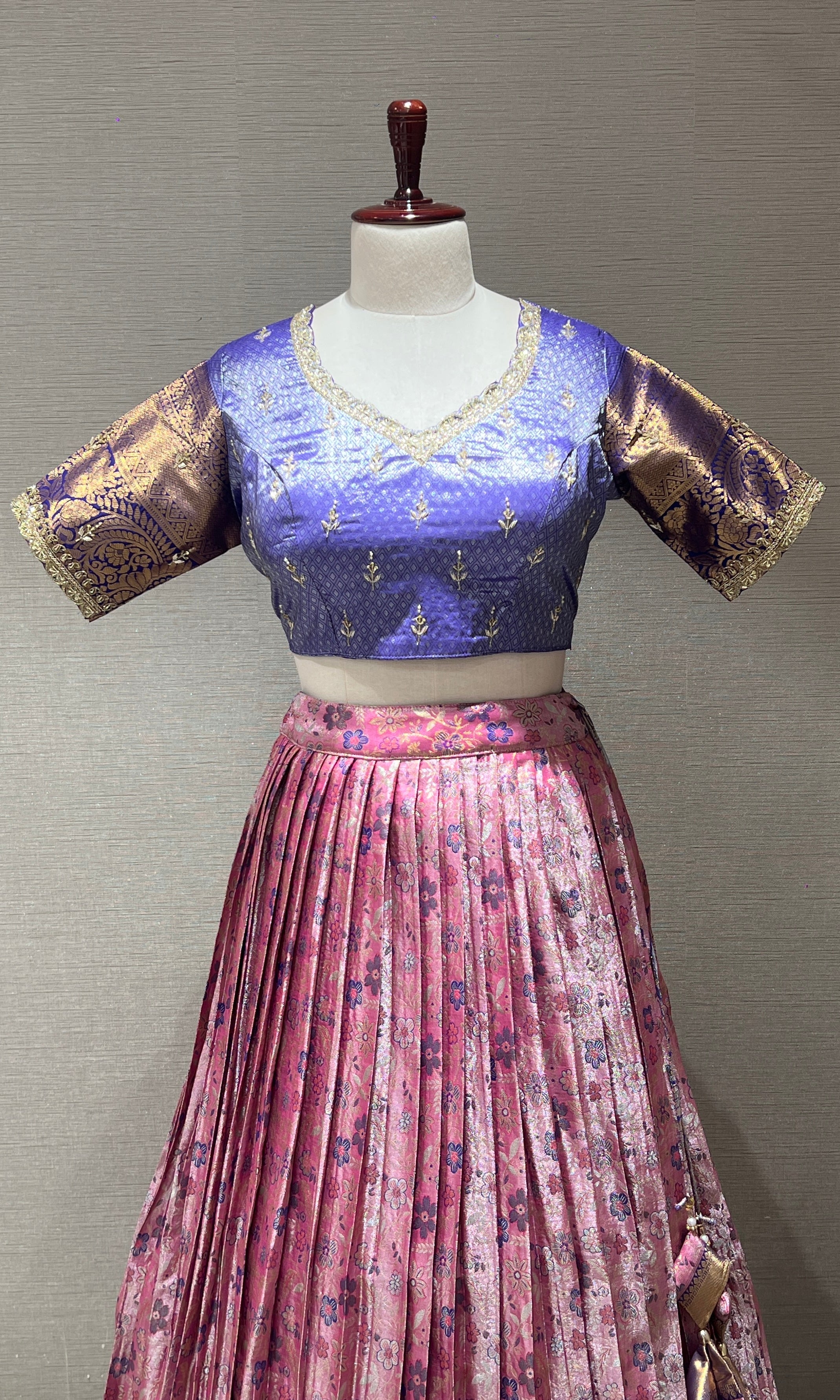 Light pink Lehenga