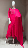 Pink EMBROIDERED kurta set
