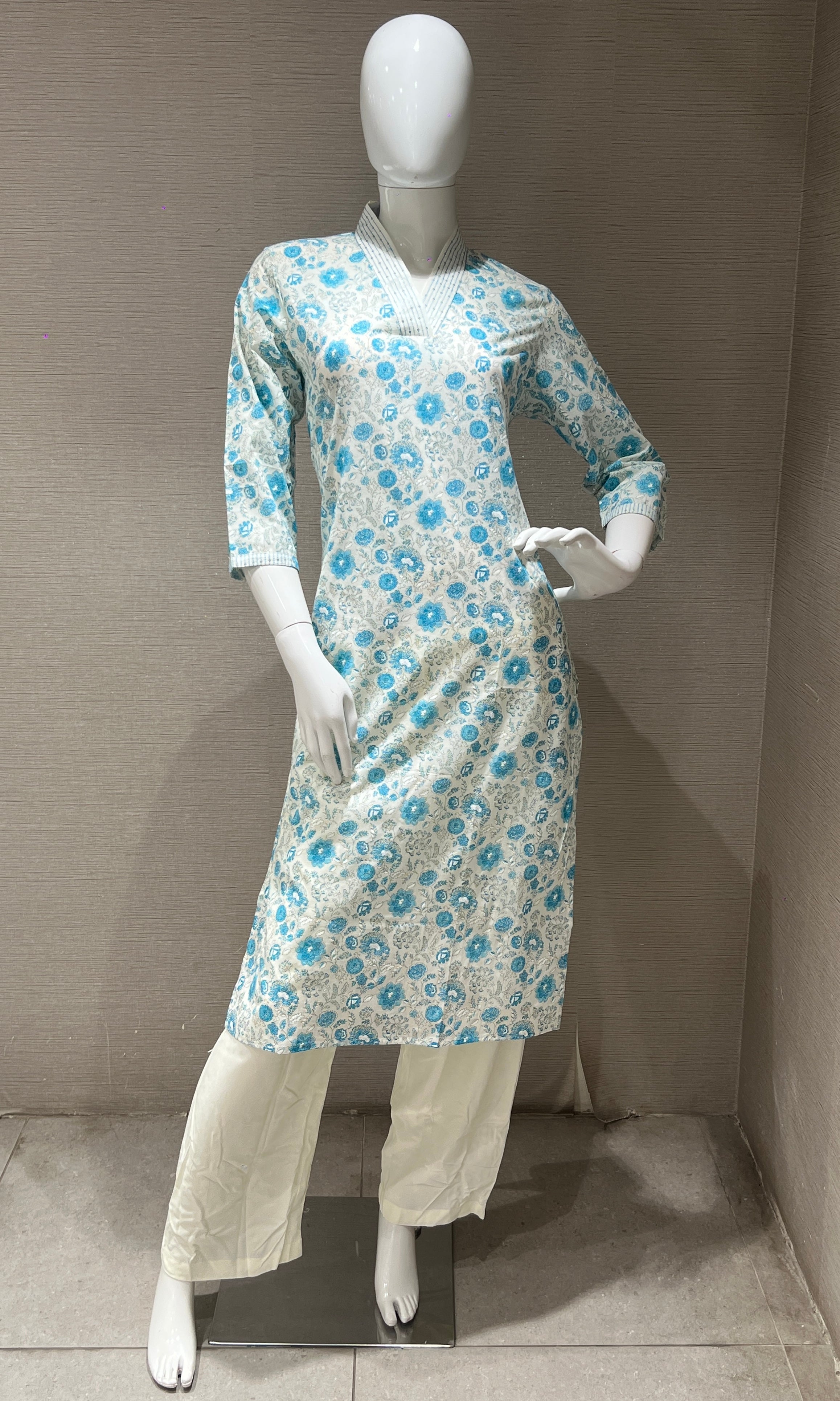 White kurti