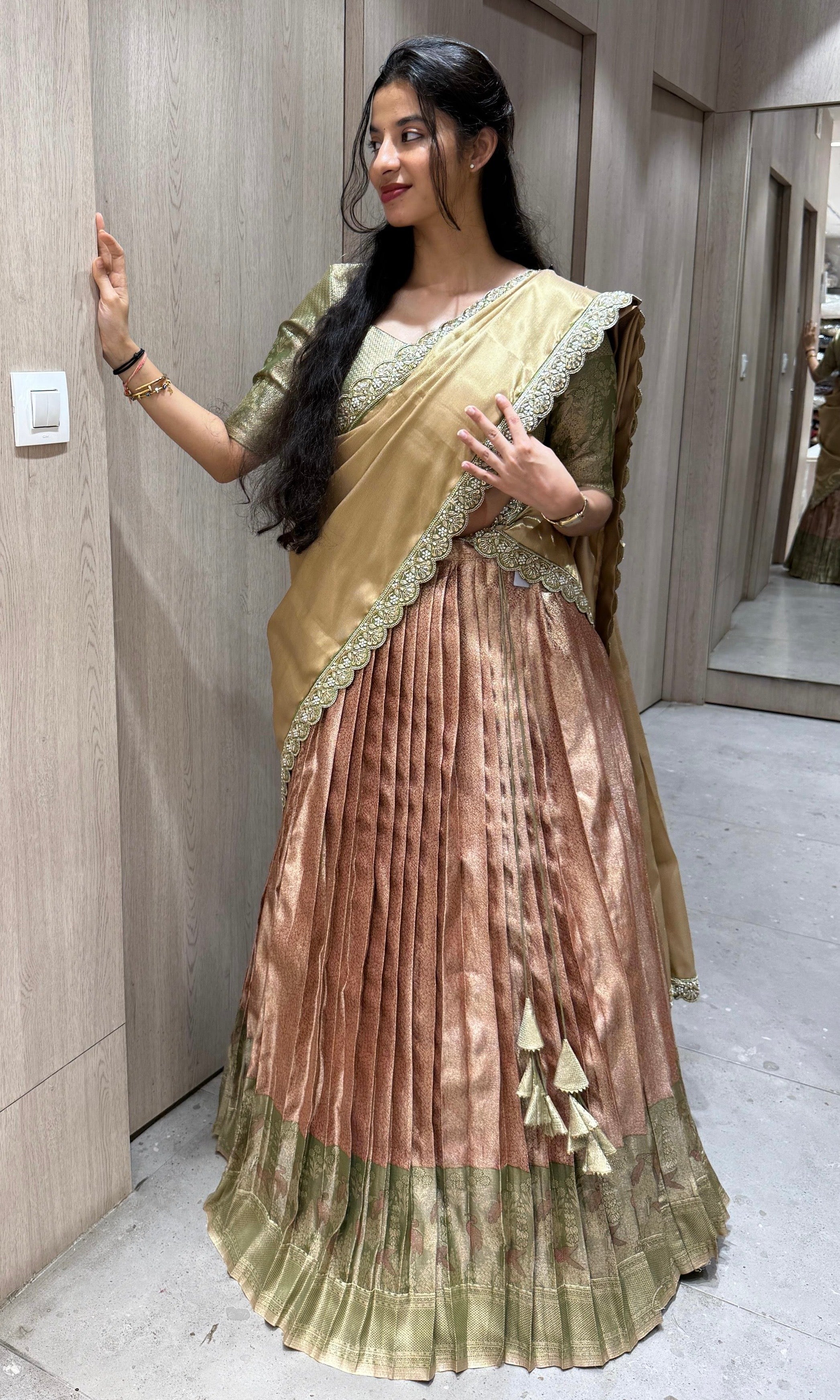 Copper Lehenga