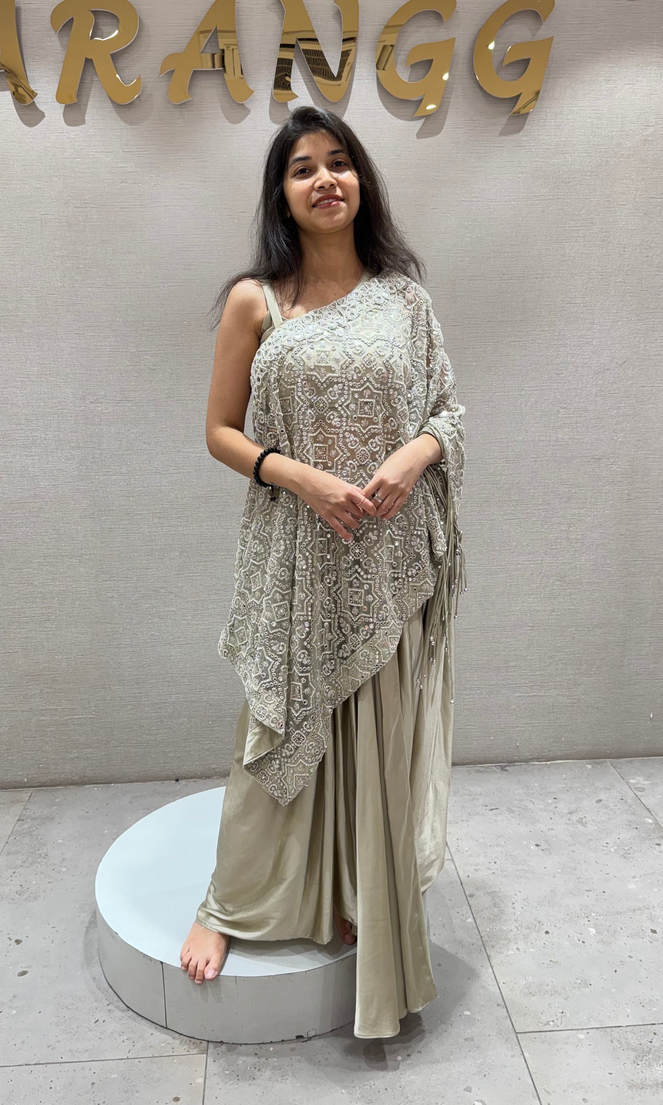 Chikoo EMBROIDERED PALAZZO SET