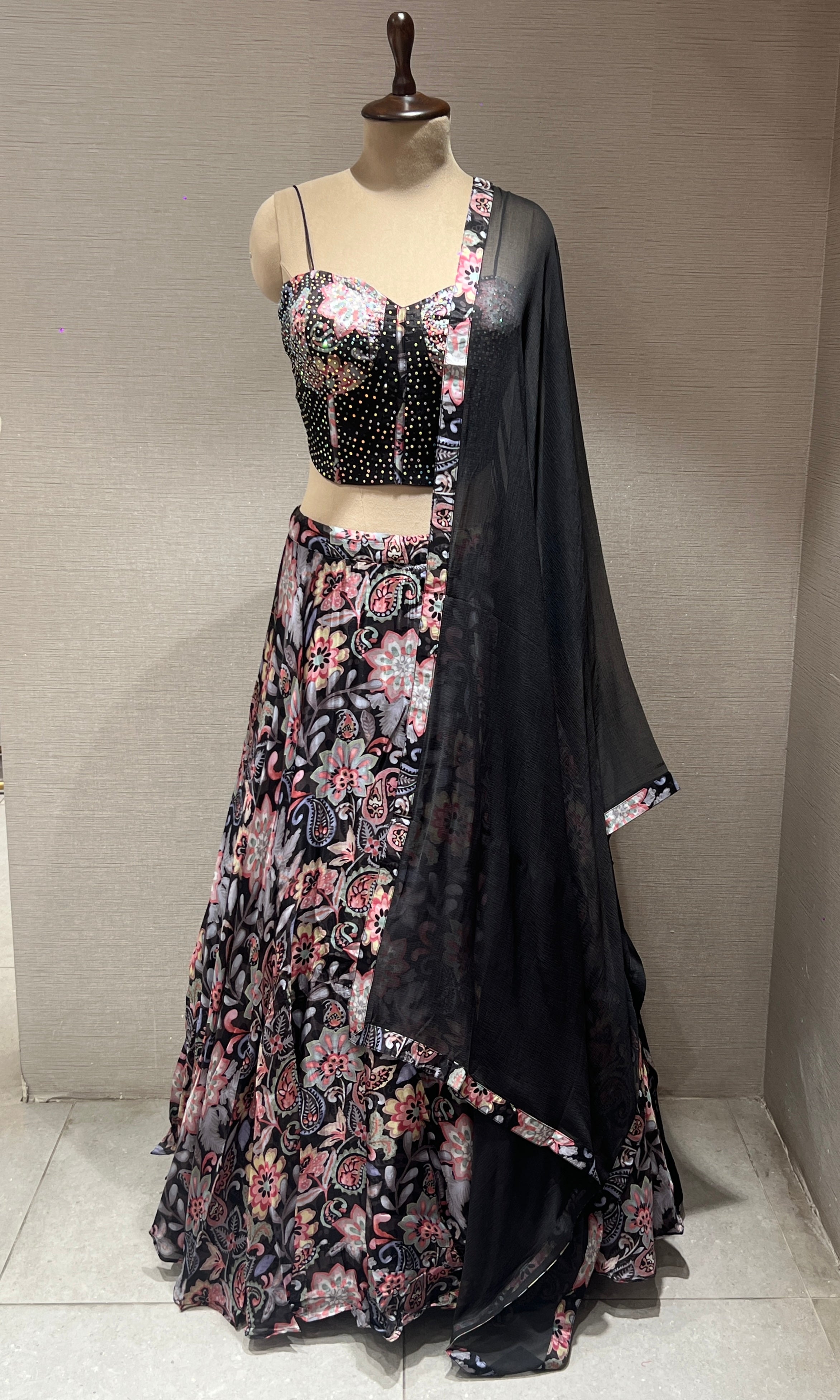 Black Lehenga