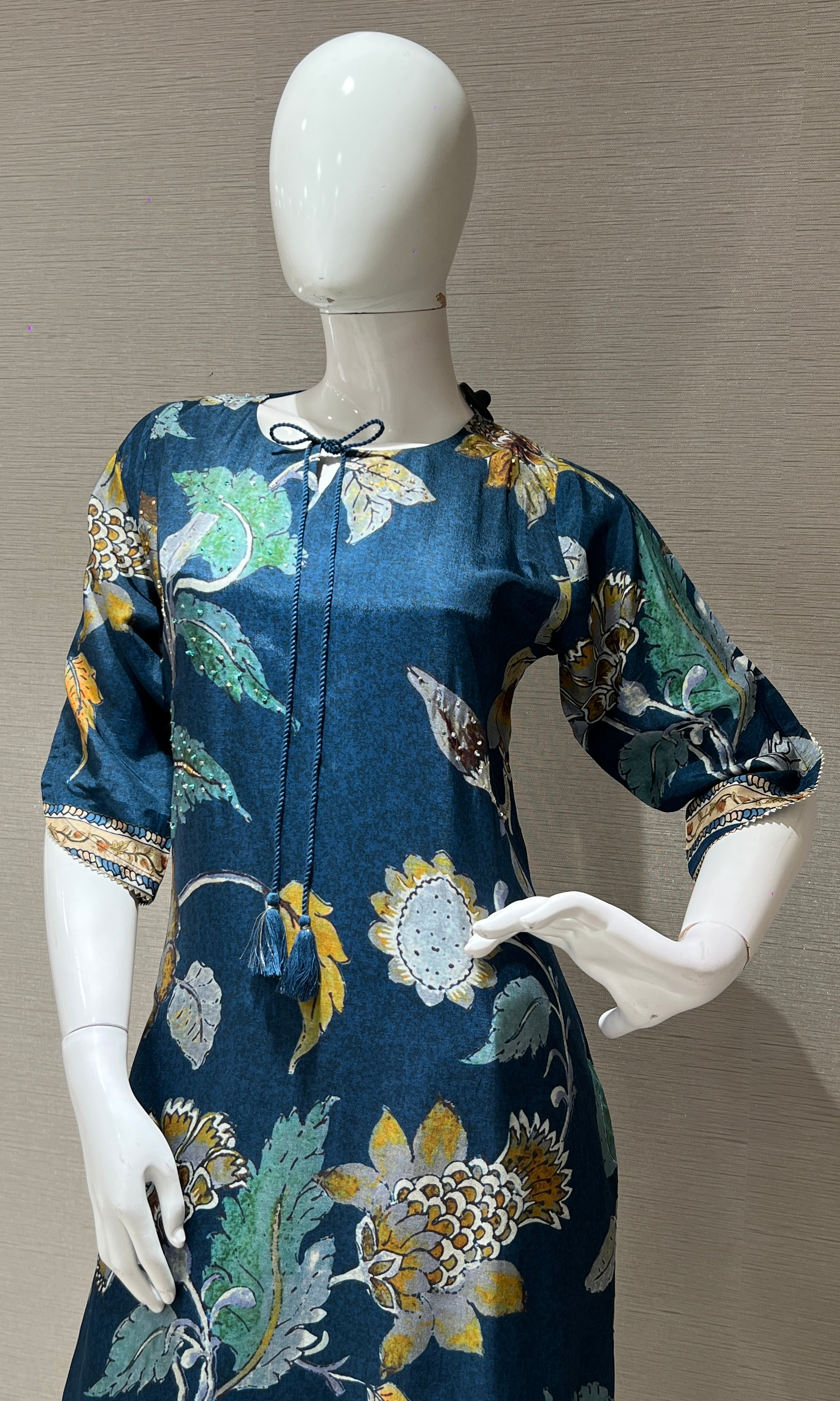 Blue Kurti top