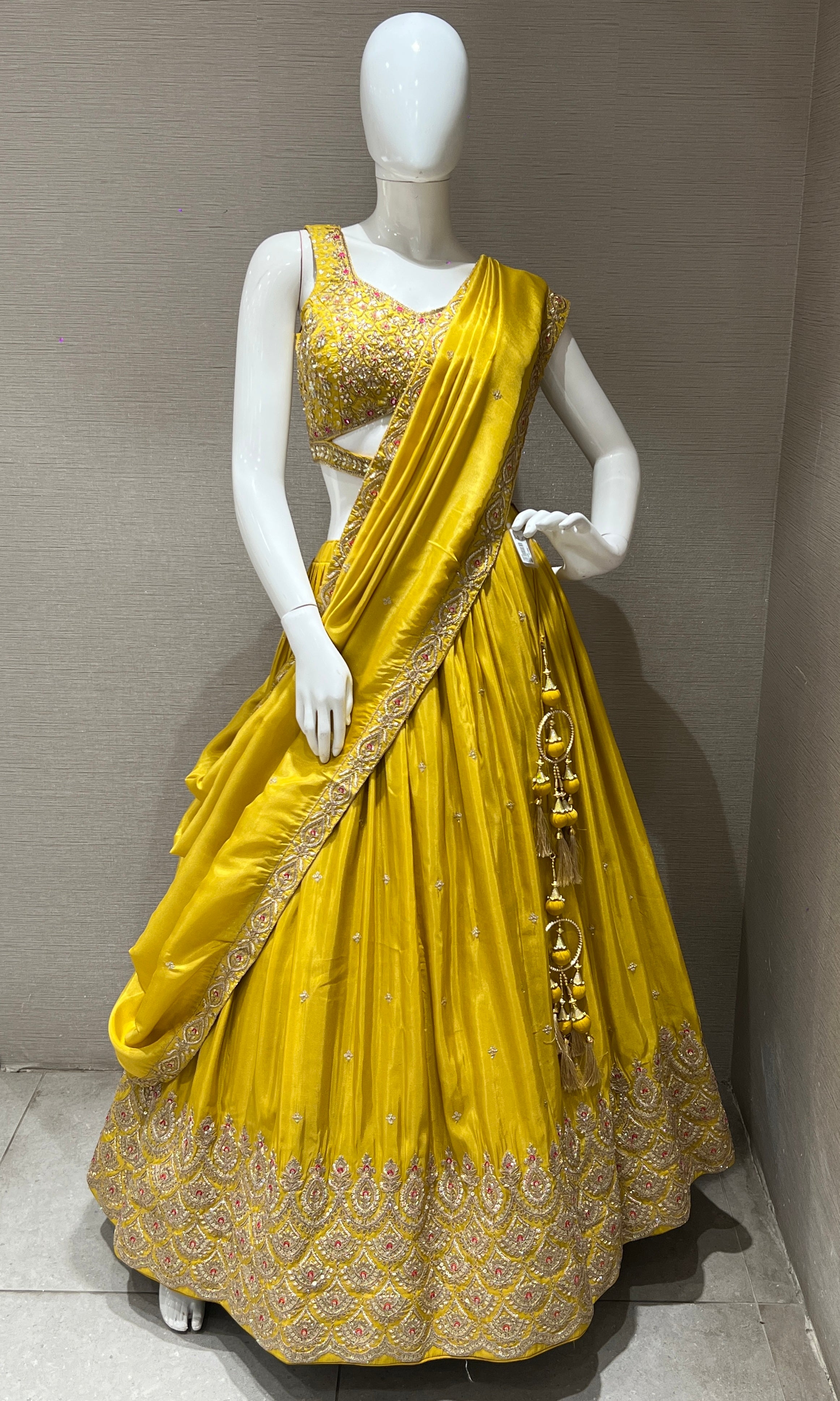 Yellow Lehenga
