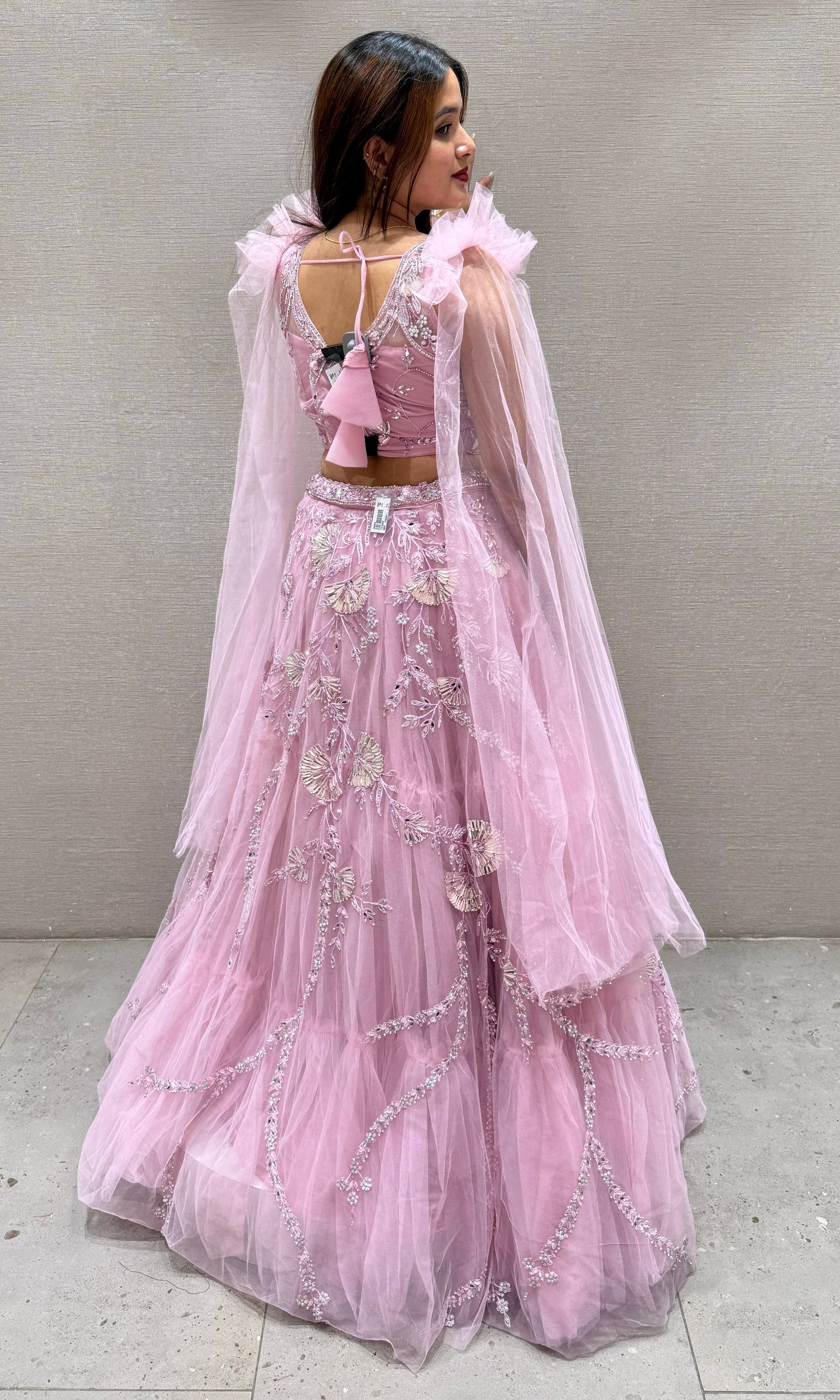 Baby pink Lehenga