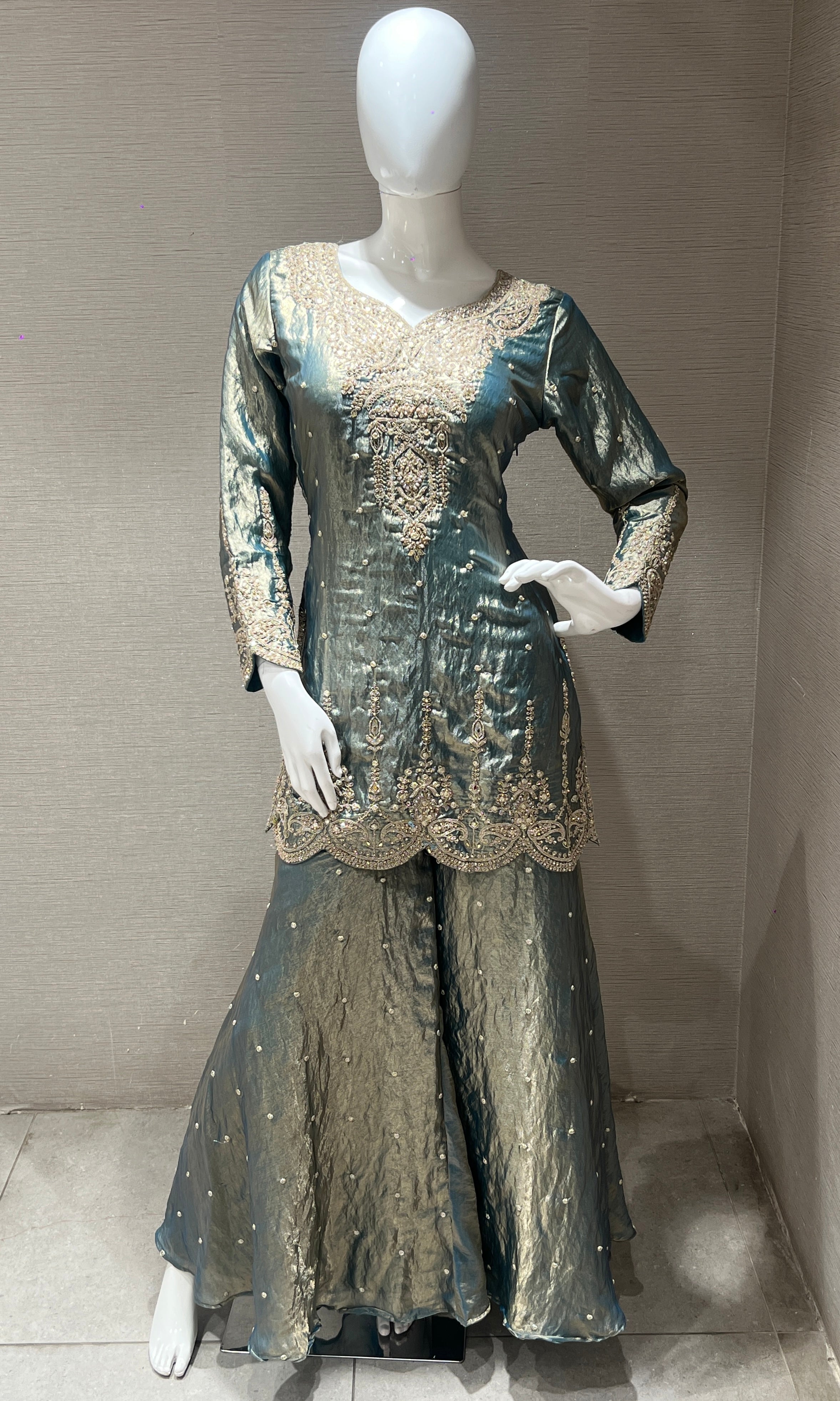 Sea blue palazzo