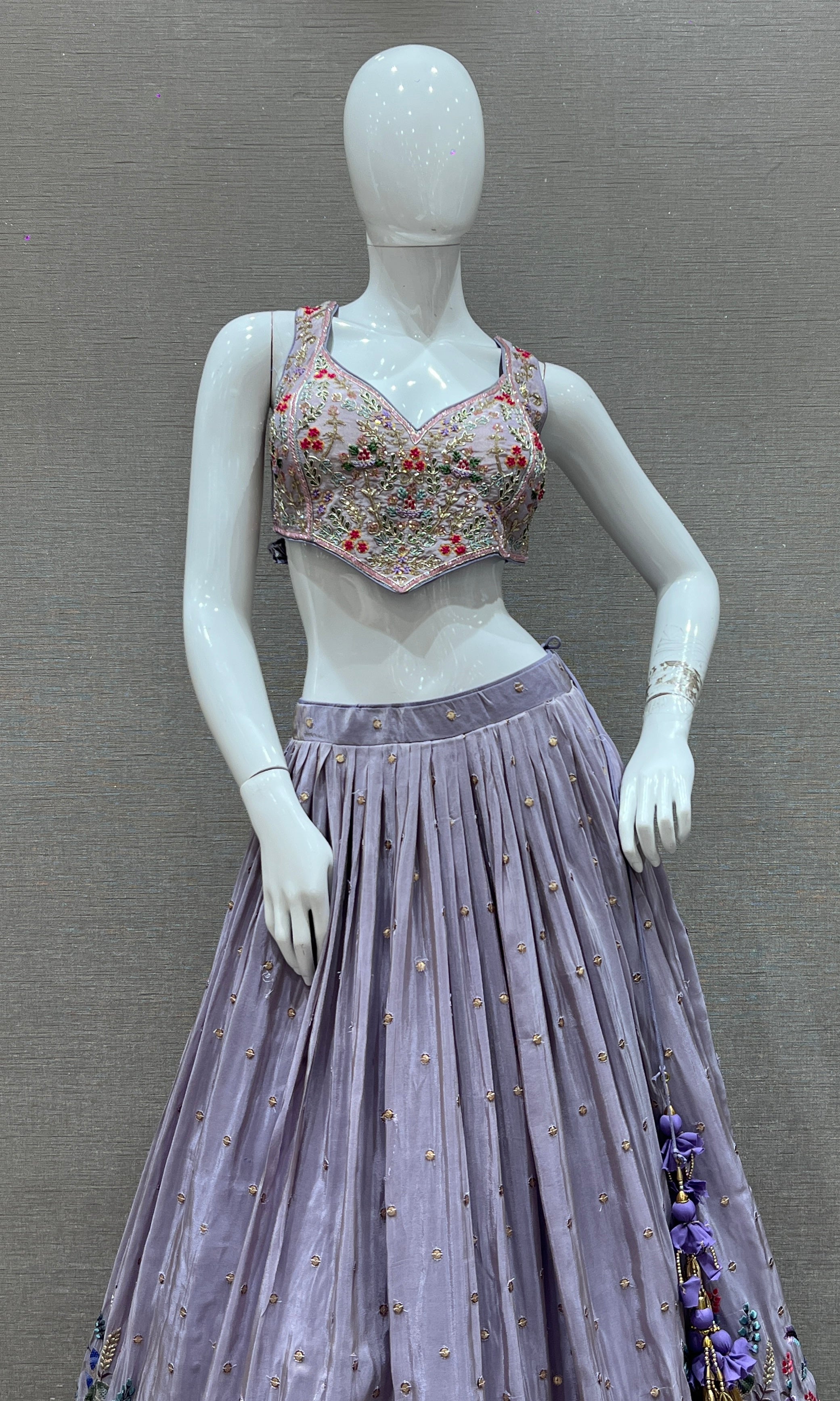 Light purple Lehenga