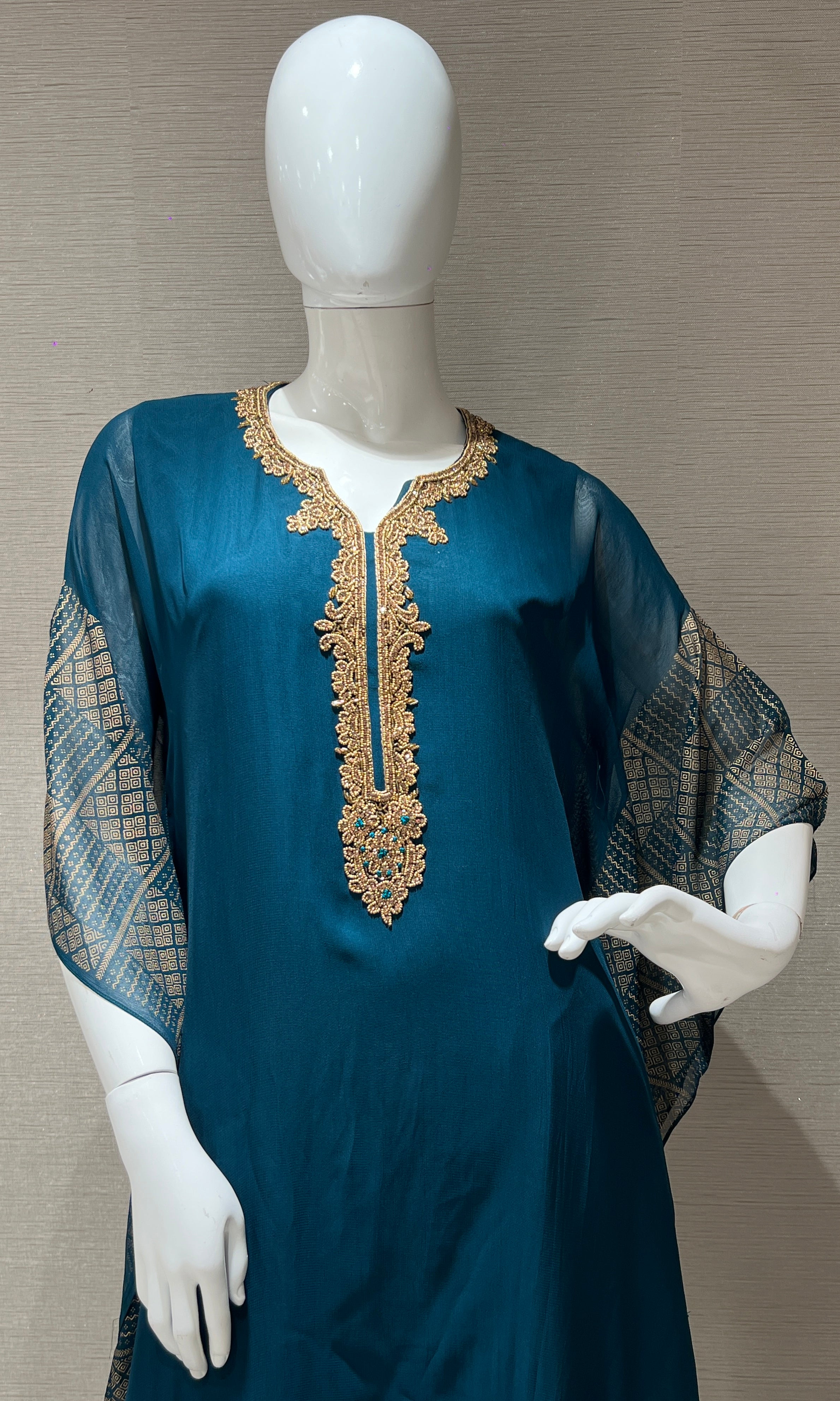 P blue Kaftan