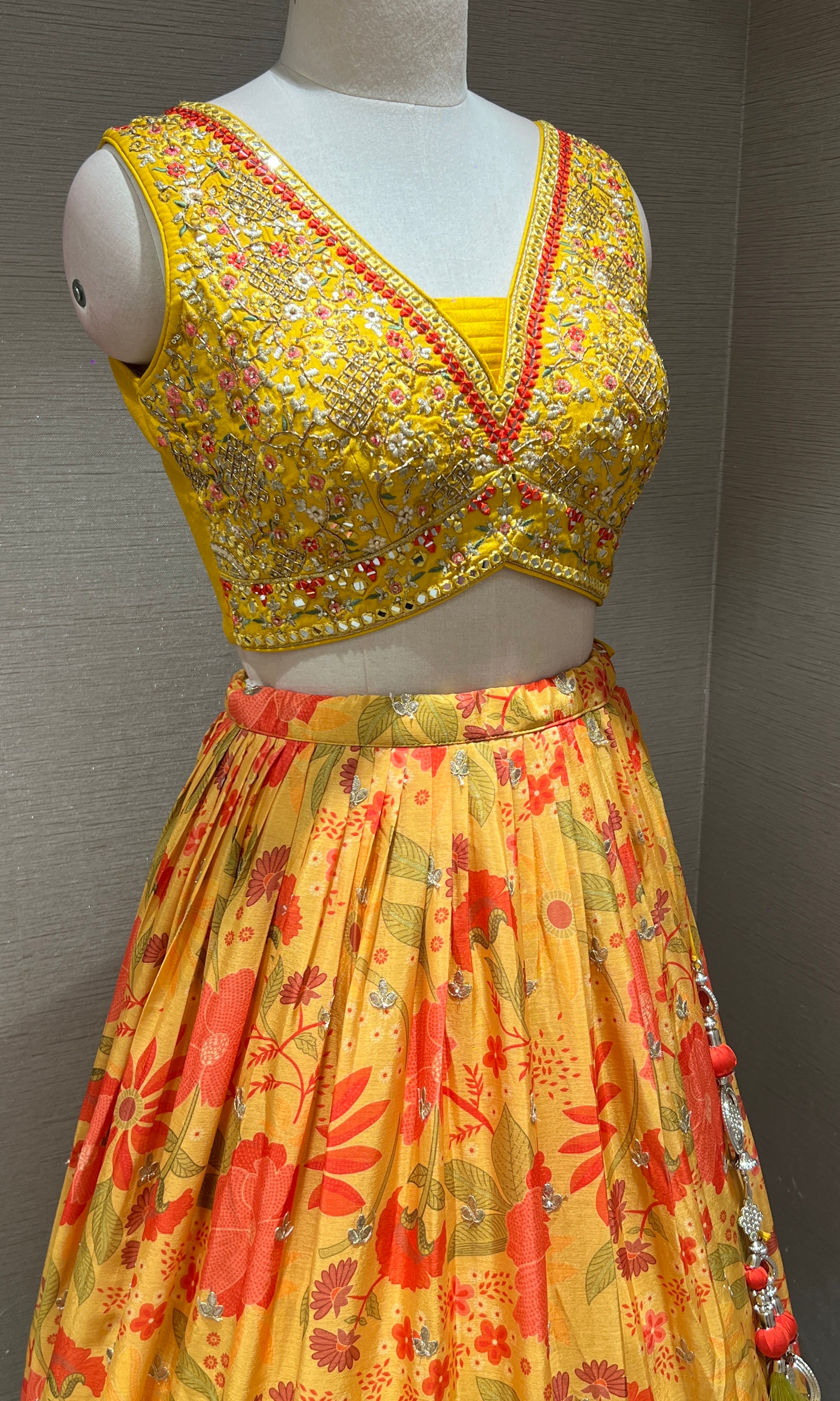 Yellow Lehenga