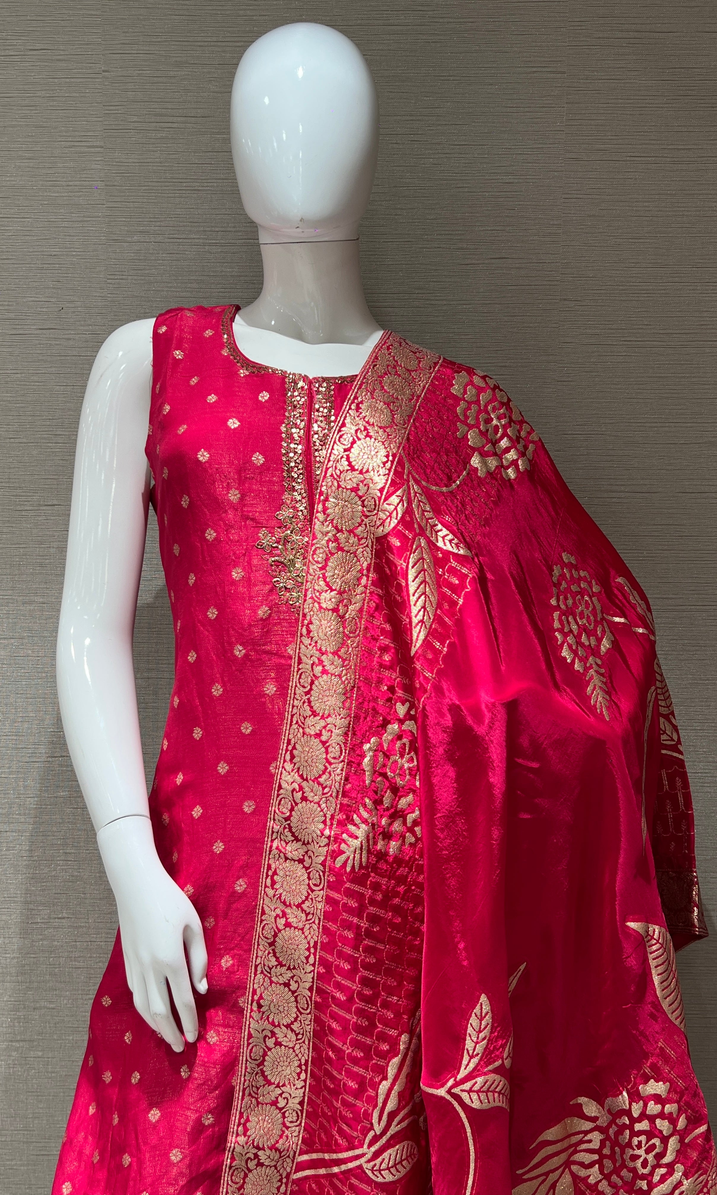 Pink kurta set