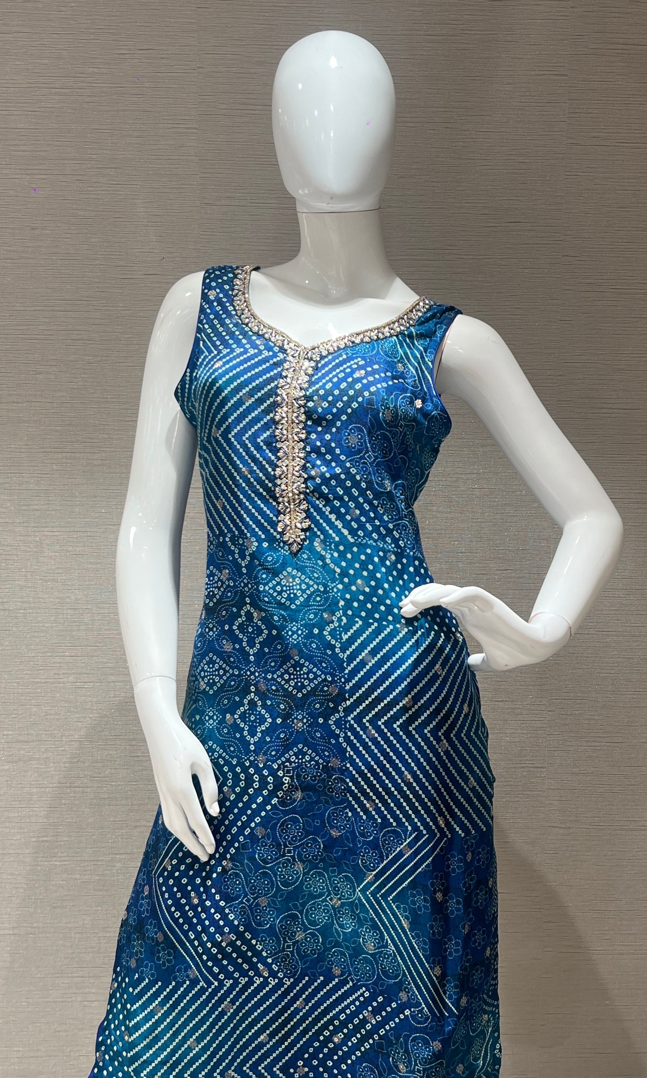 Dark  Blue kurta set