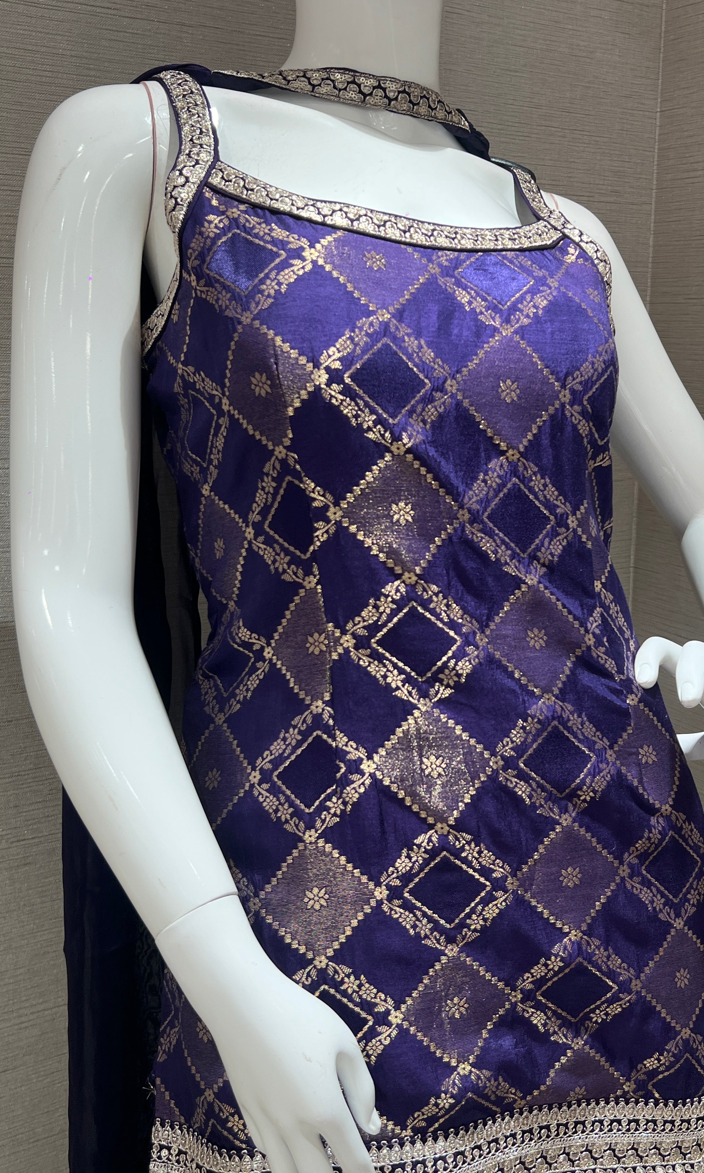 Purple palazzo