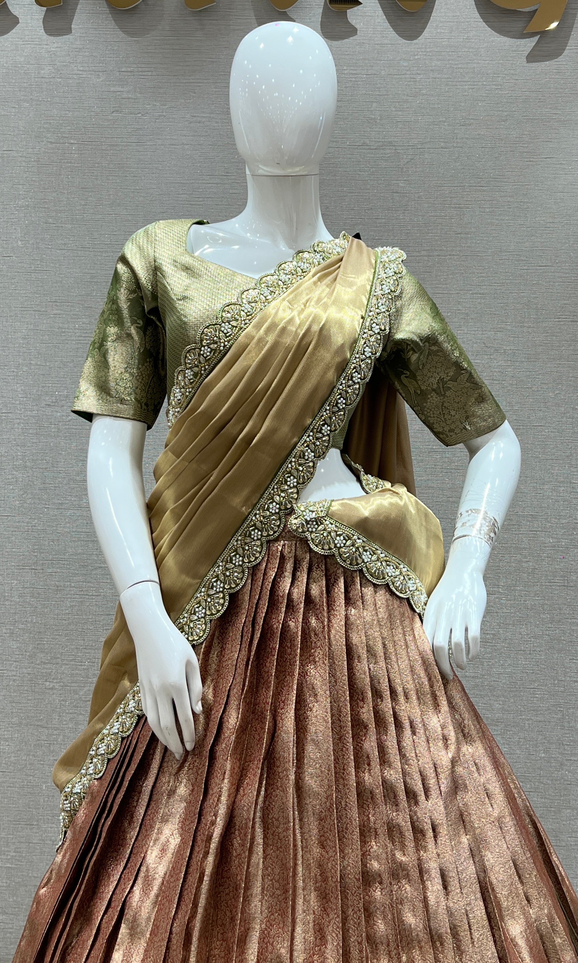 Copper Lehenga