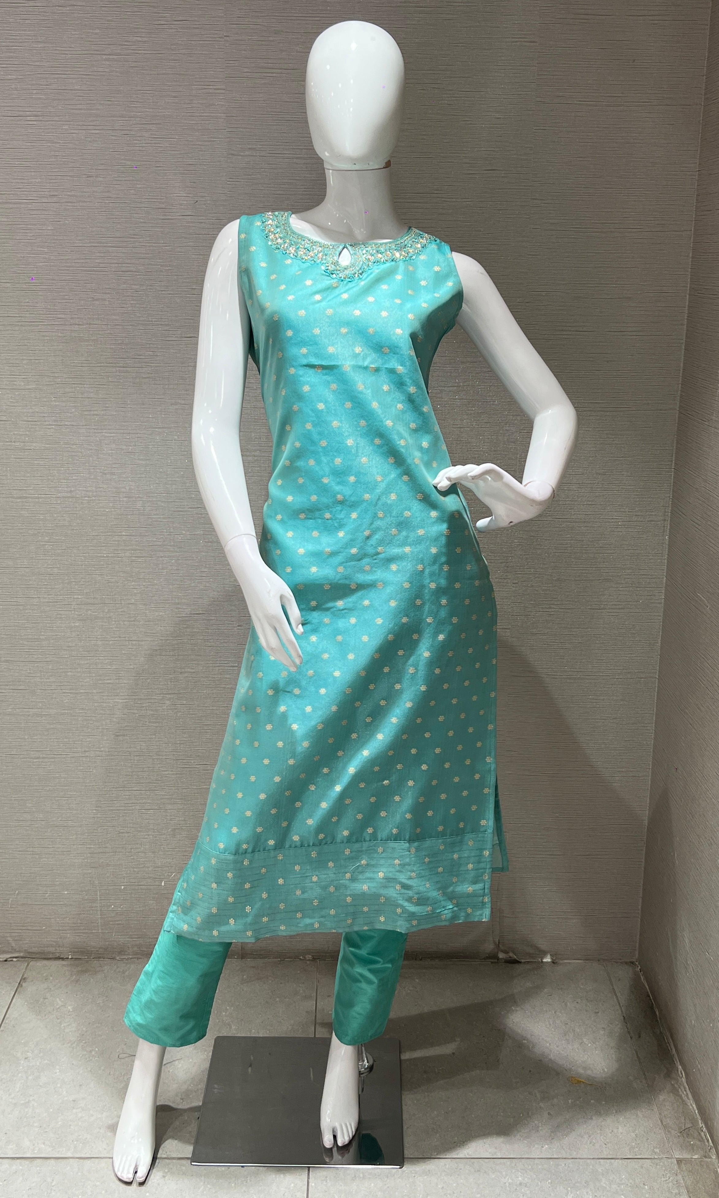 Sea green ETHNIC kurta set